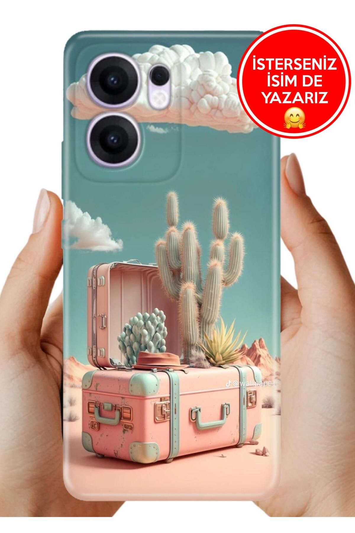 OPPO Reno 13F 5g Kılıf Oppo Reno 13F A Kalite Baskılı Art Silikon AdiosAmigos