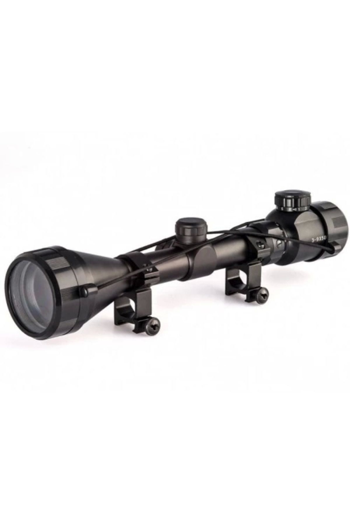 KAKTÜS JACK 3-9x50 Zoomlu Keskin Nişancı Dürbünü Kırmızı,yeşil İşik Çelik Gövde