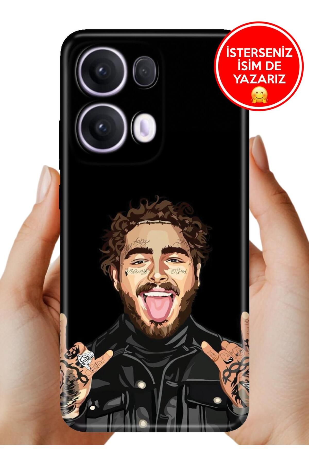 OPPO Reno 13 Pro Kılıf Oppo Reno 13 Pro A Kalite Baskılı Art Silikon Malone