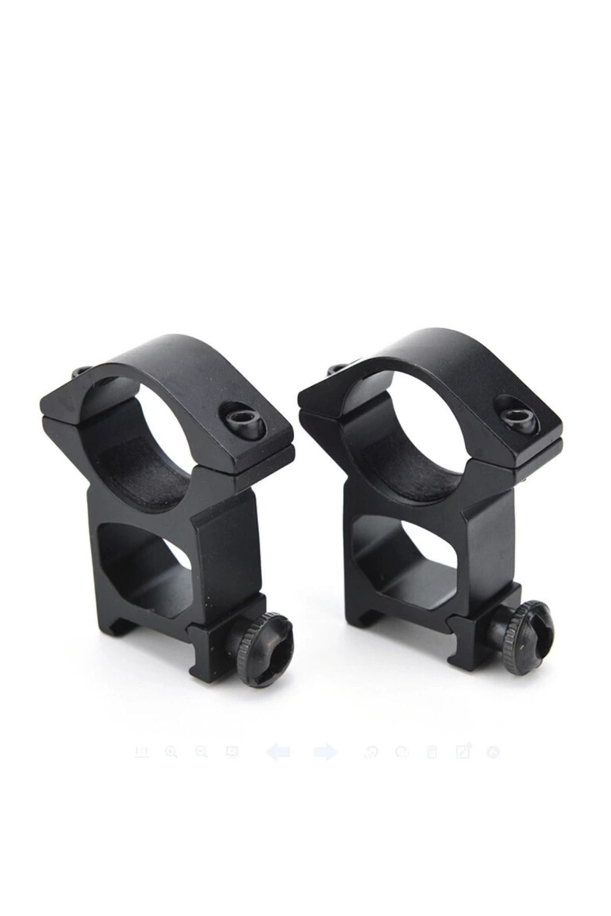 KAKTÜS JACK - Dürbünü Lazeri Montaj Kelepçesi Çelik Alaşım 22mm