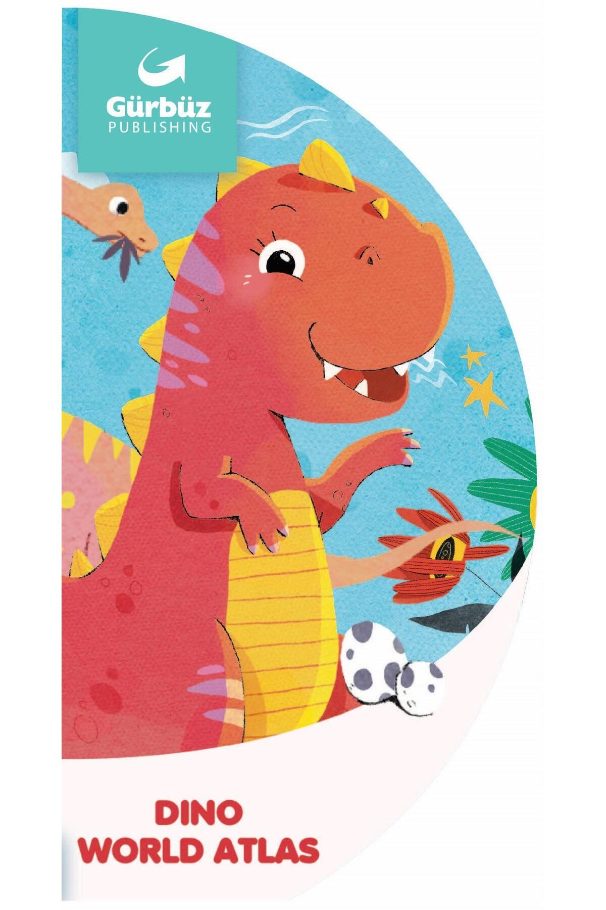 Gürbüz Yayınları Dino World Atlas