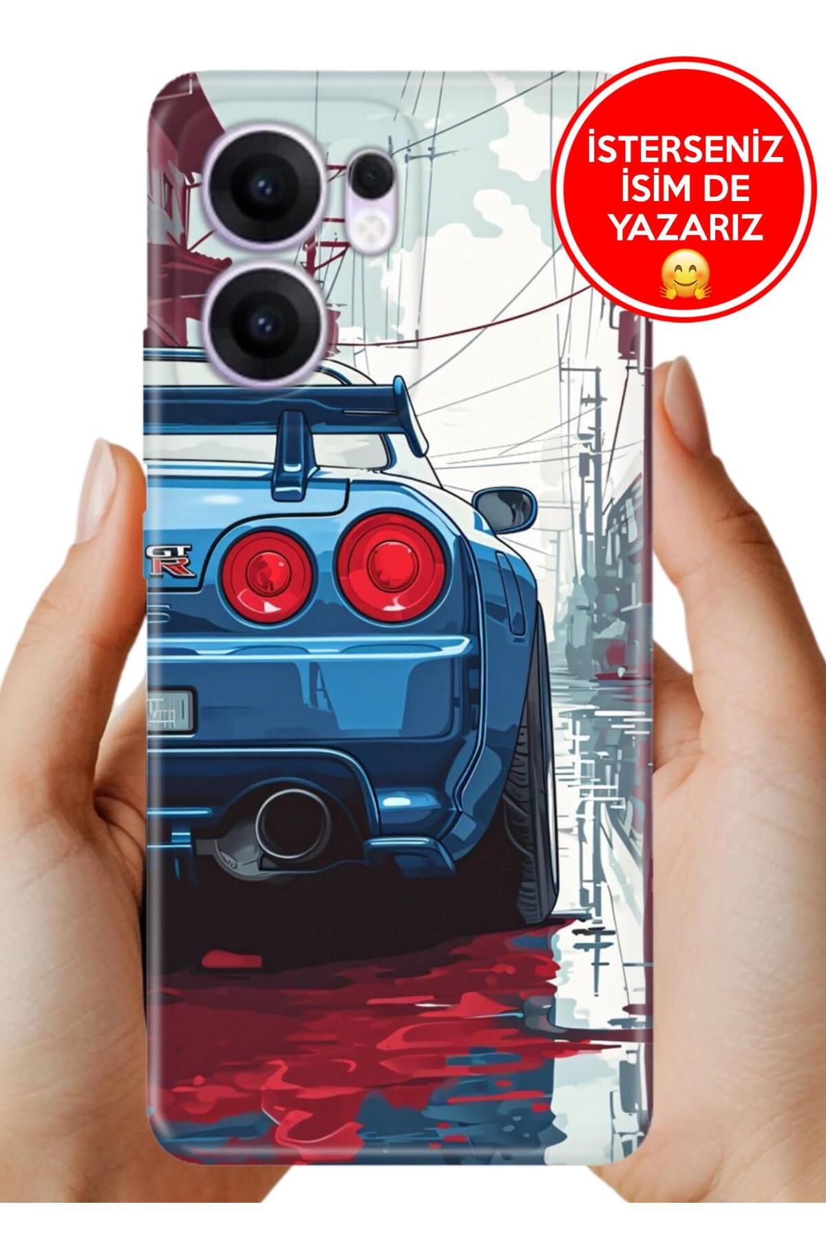 OPPO Reno 13F 5g Kılıf Oppo Reno 13F A Kalite Baskılı Art Silikon GTRR