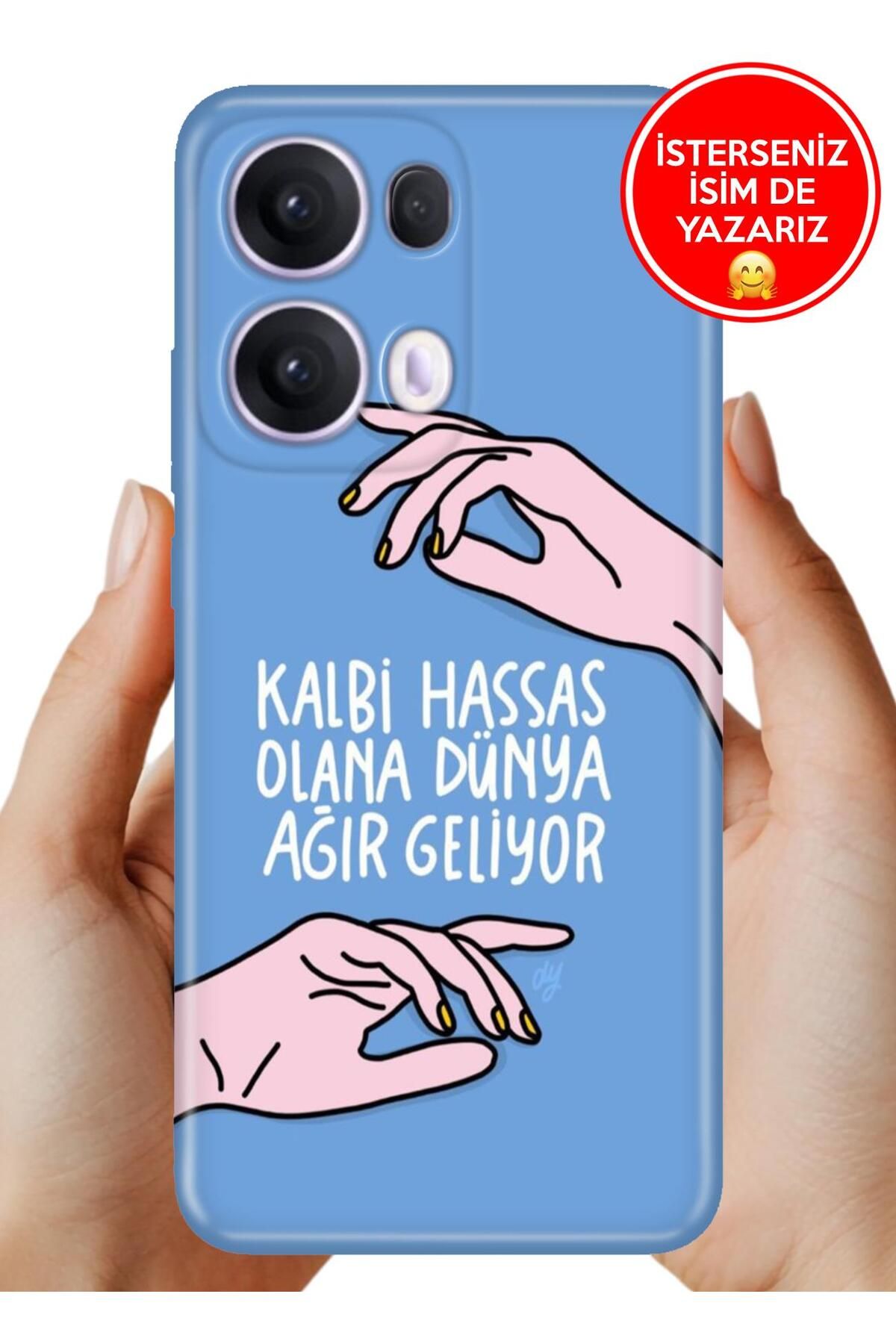 OPPO Reno 13 Pro Kılıf Oppo Reno 13 Pro A Kalite Baskılı Art Silikon Dünya Ağır