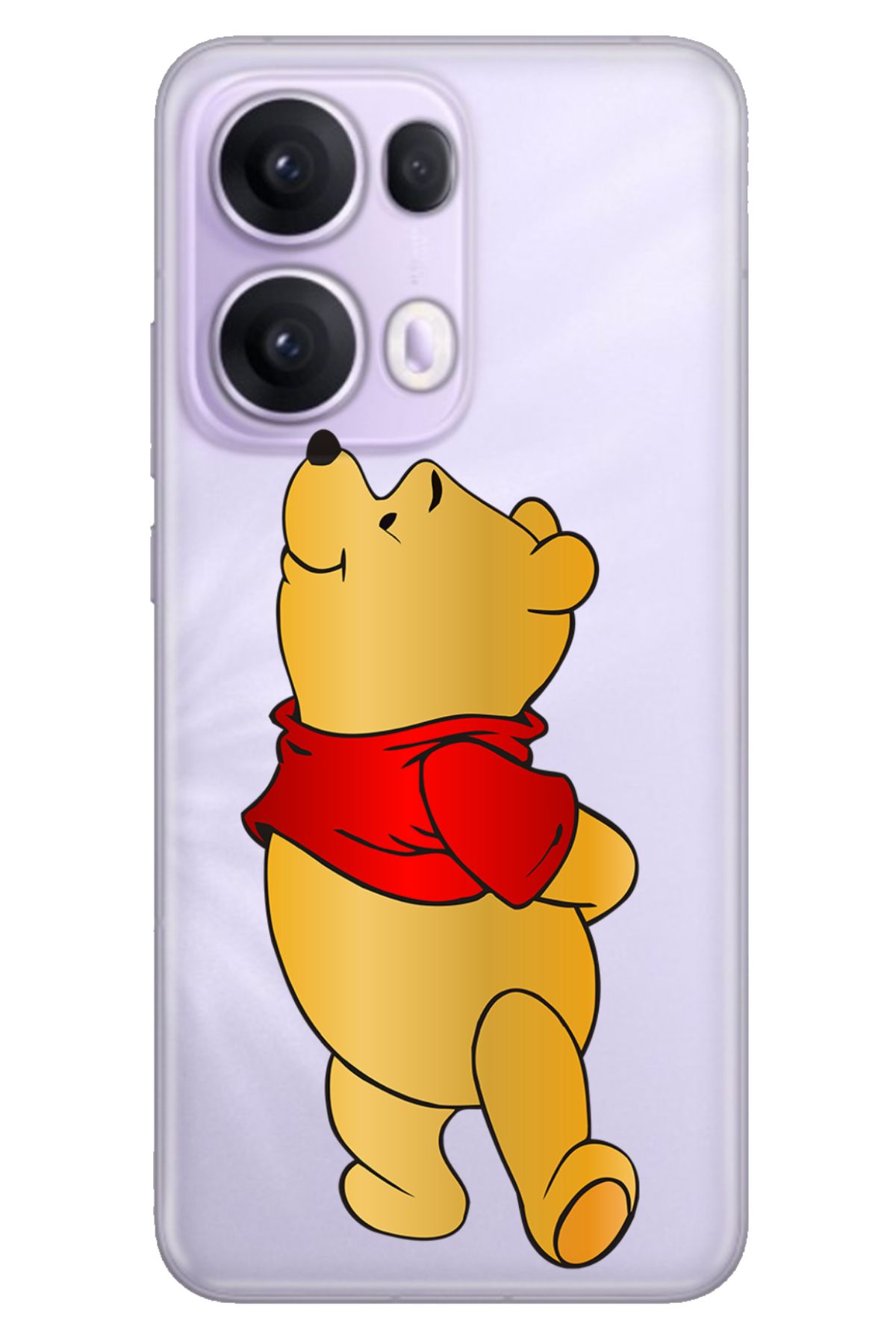 OPPO Reno 13 Pro Oppo Kılıf Tema Art Desenli Baskılı Silikon WinnieThePooh