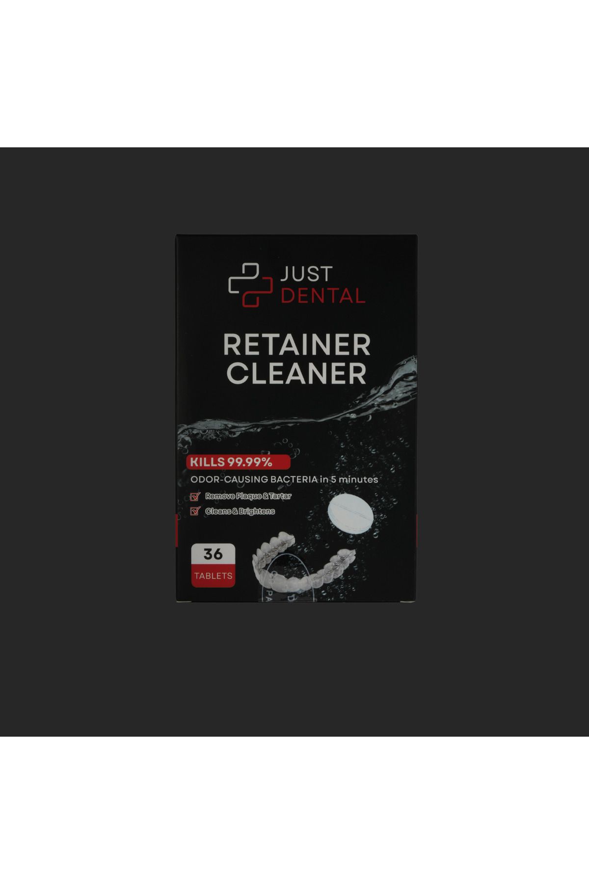 JUST DENTAL Diş Protez / Aligner Temizleyici Tablet