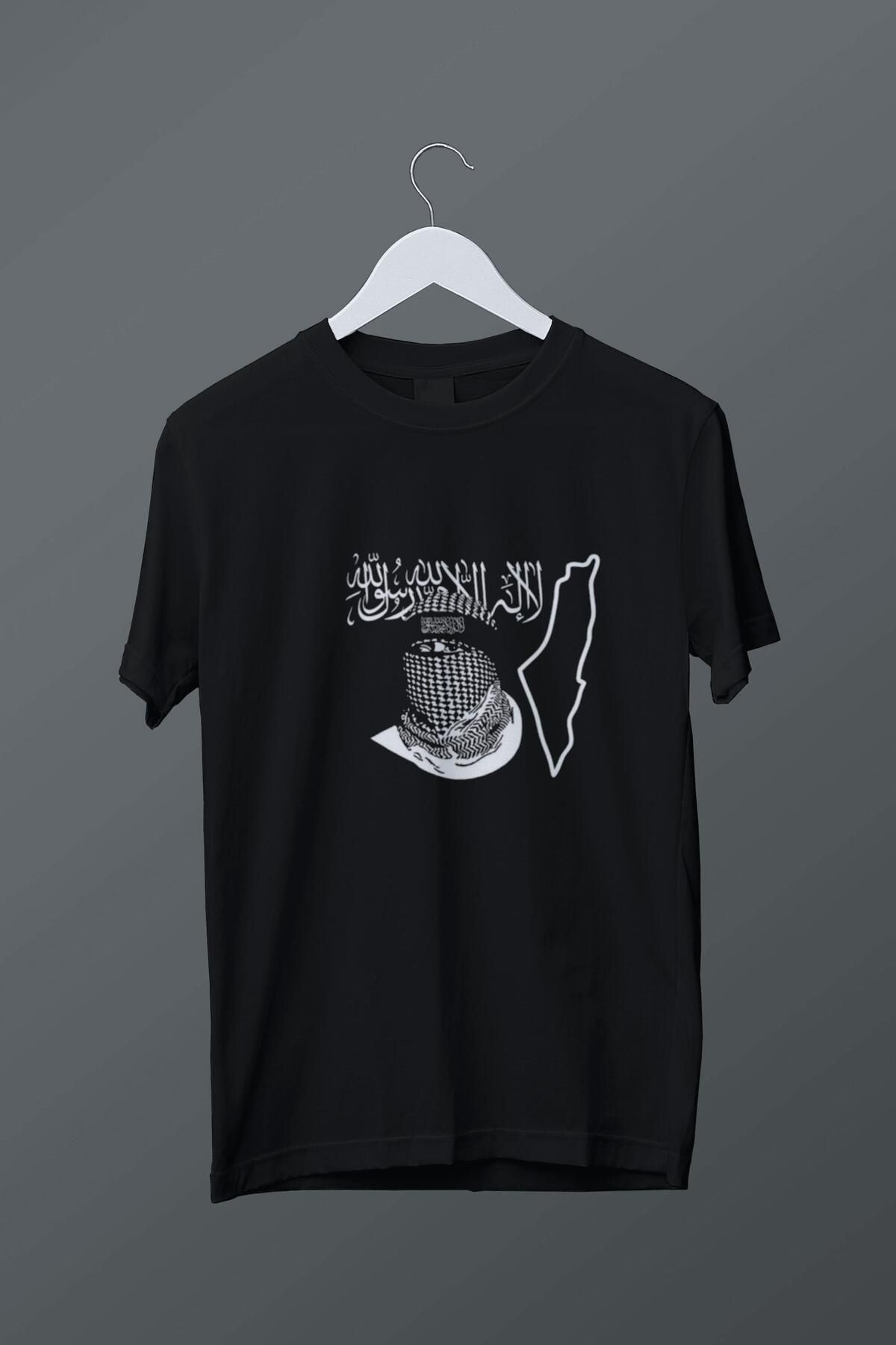 relaxbaskı Ebu Ubeyde ve Tevhid Temalı Baskılı Tişört