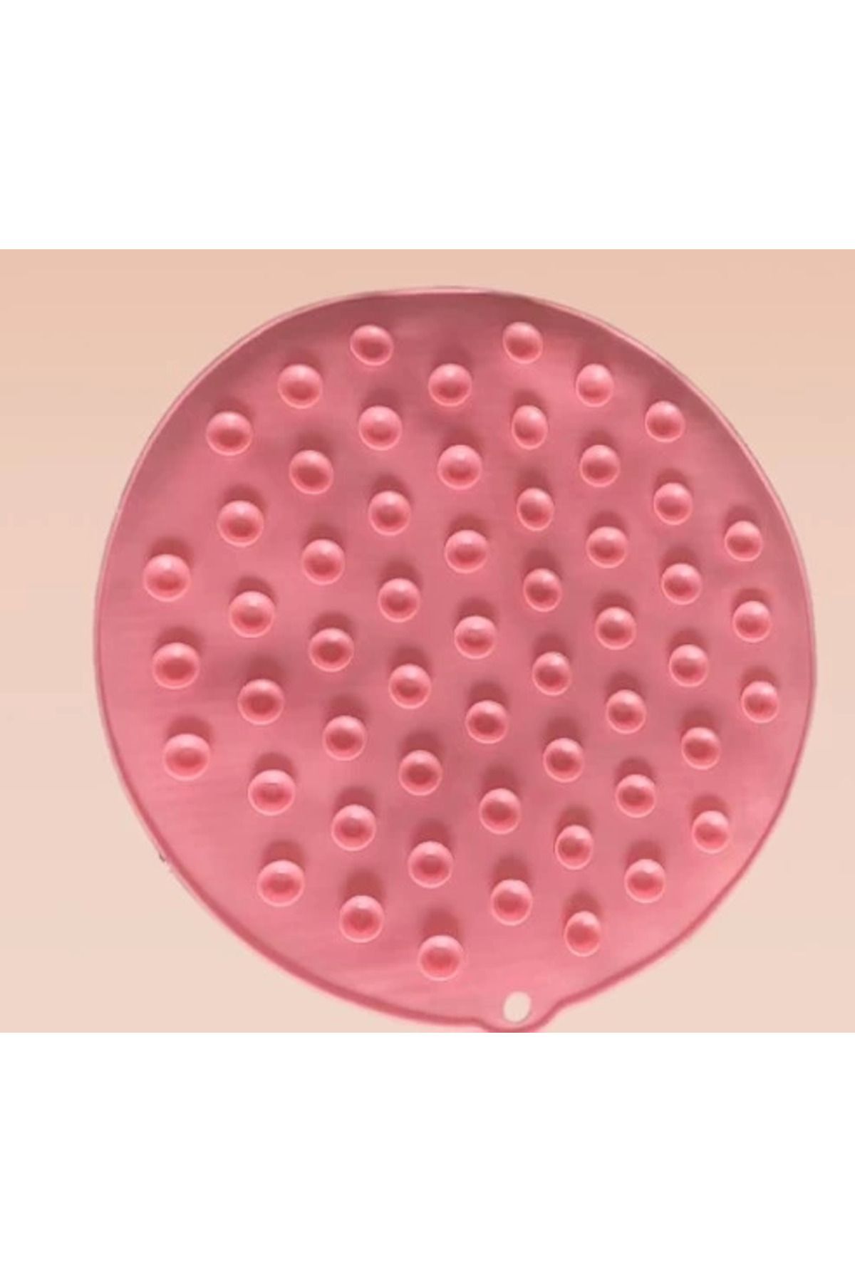 feifei Pratik Yuvarlak Vantuzlu Banyo Sırt Kese Matı 26 Cm