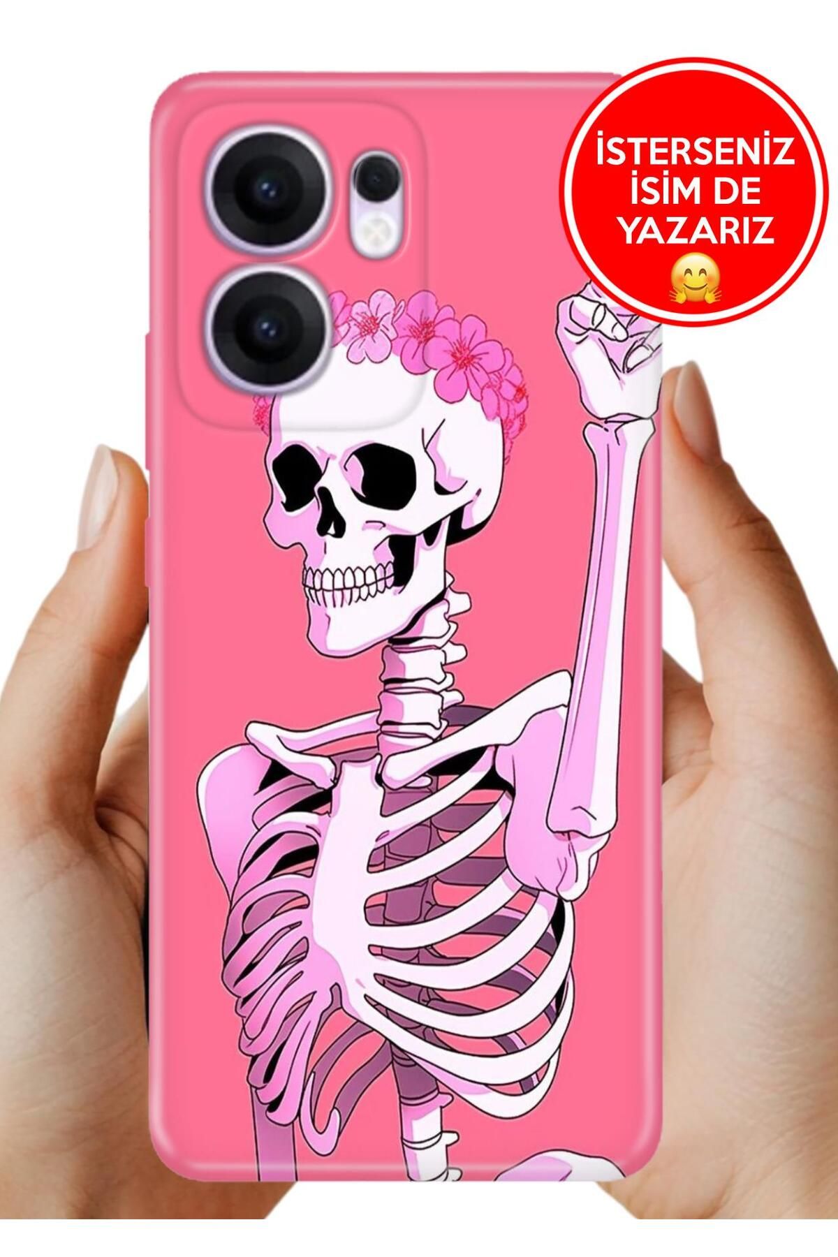 OPPO Reno 13F 5g Kılıf Oppo Reno 13F Kamera Koruma Rubber Esnek Silikon Missskull