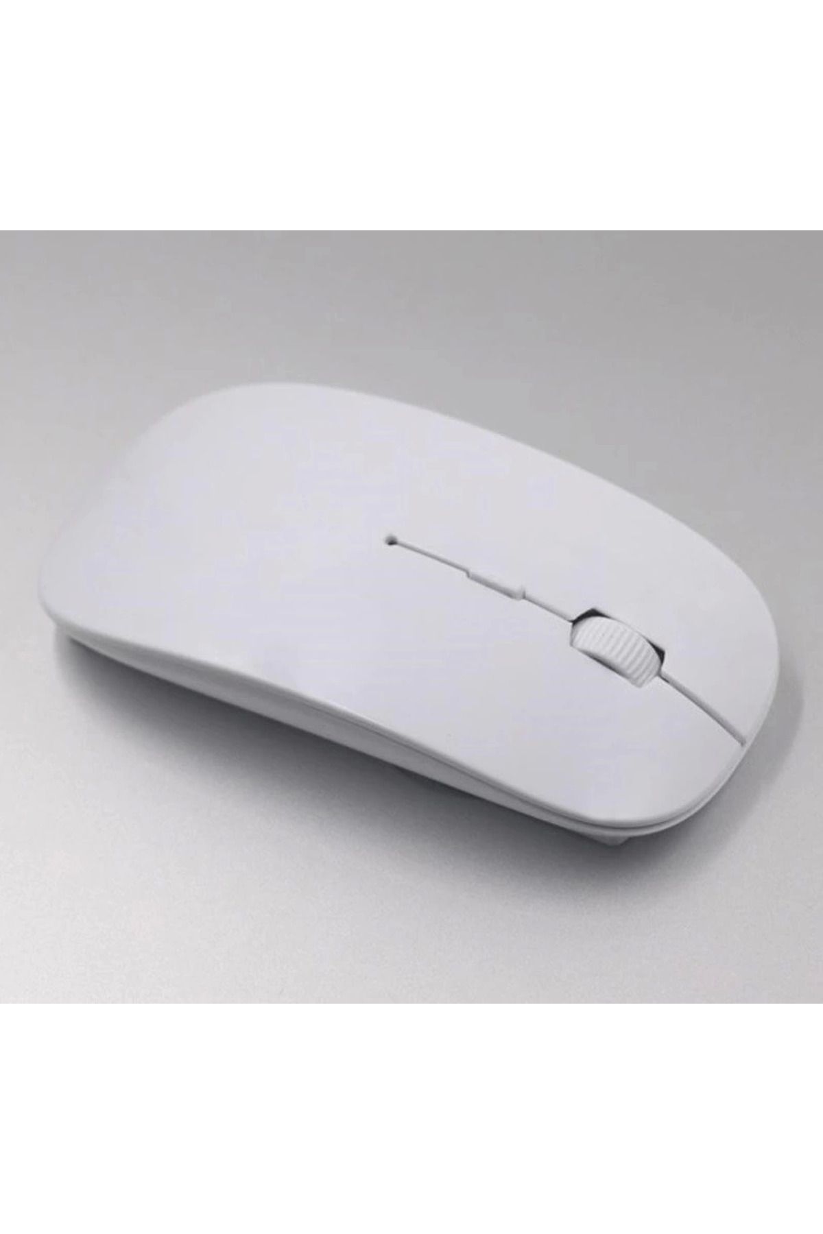 Silahlı Tower Ultra İnce Usb Bilgisayar Pc Dizüstü Masaüstü Kablosuz Mouse (beyaz)