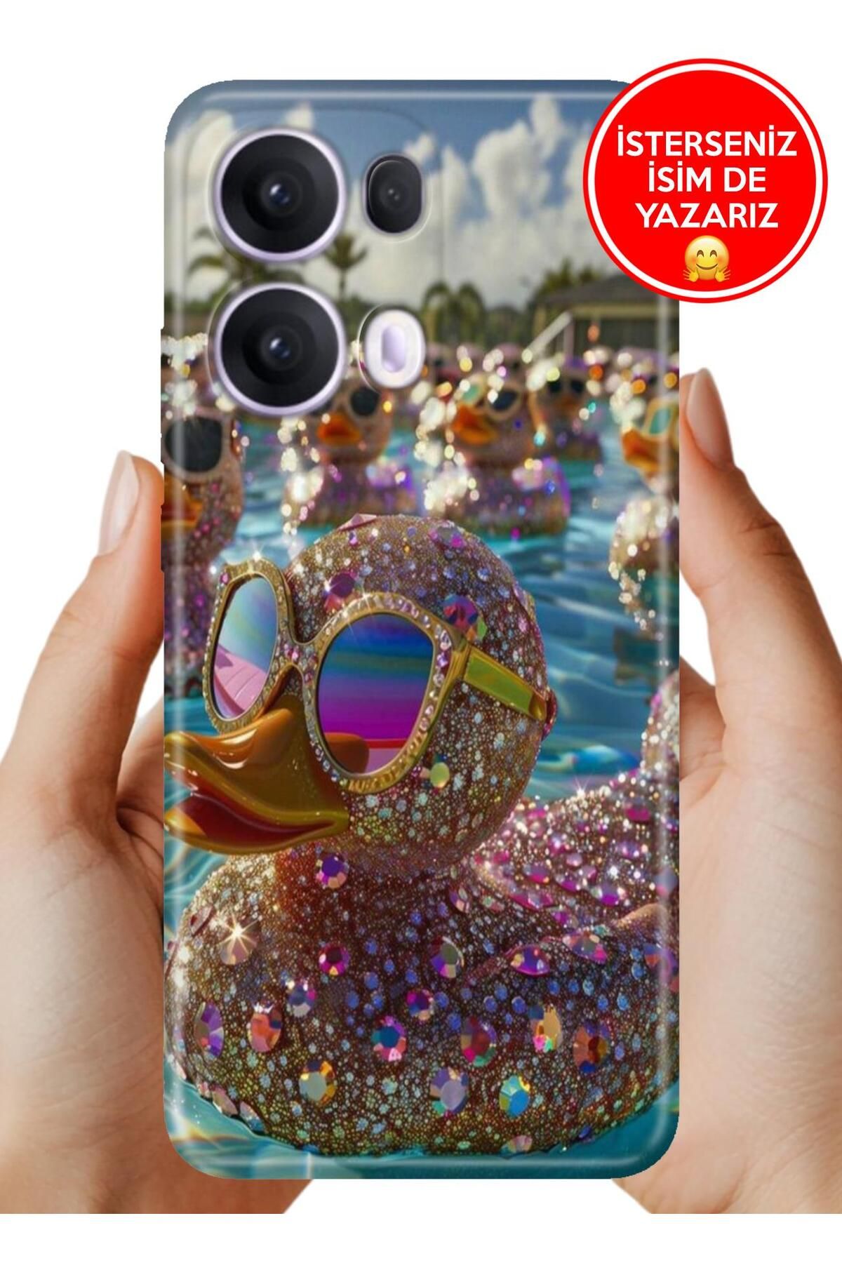 OPPO Reno 13 Pro Kılıf Oppo Reno 13 Pro TPU Resimli Silikon Işıltılı Hayat