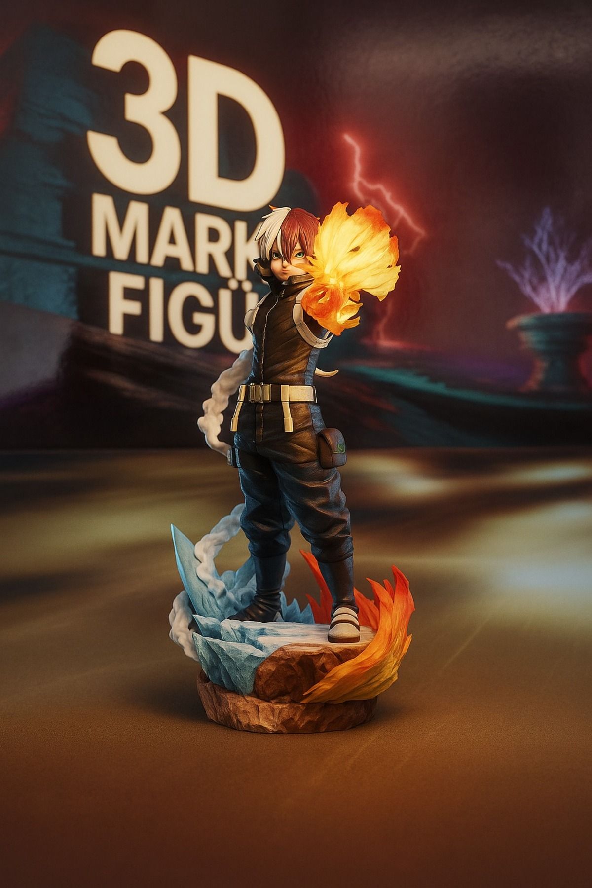ValoriaConcept Anime Figür – Shoto Todoroki (MHA) | Koleksiyonluk Dekor