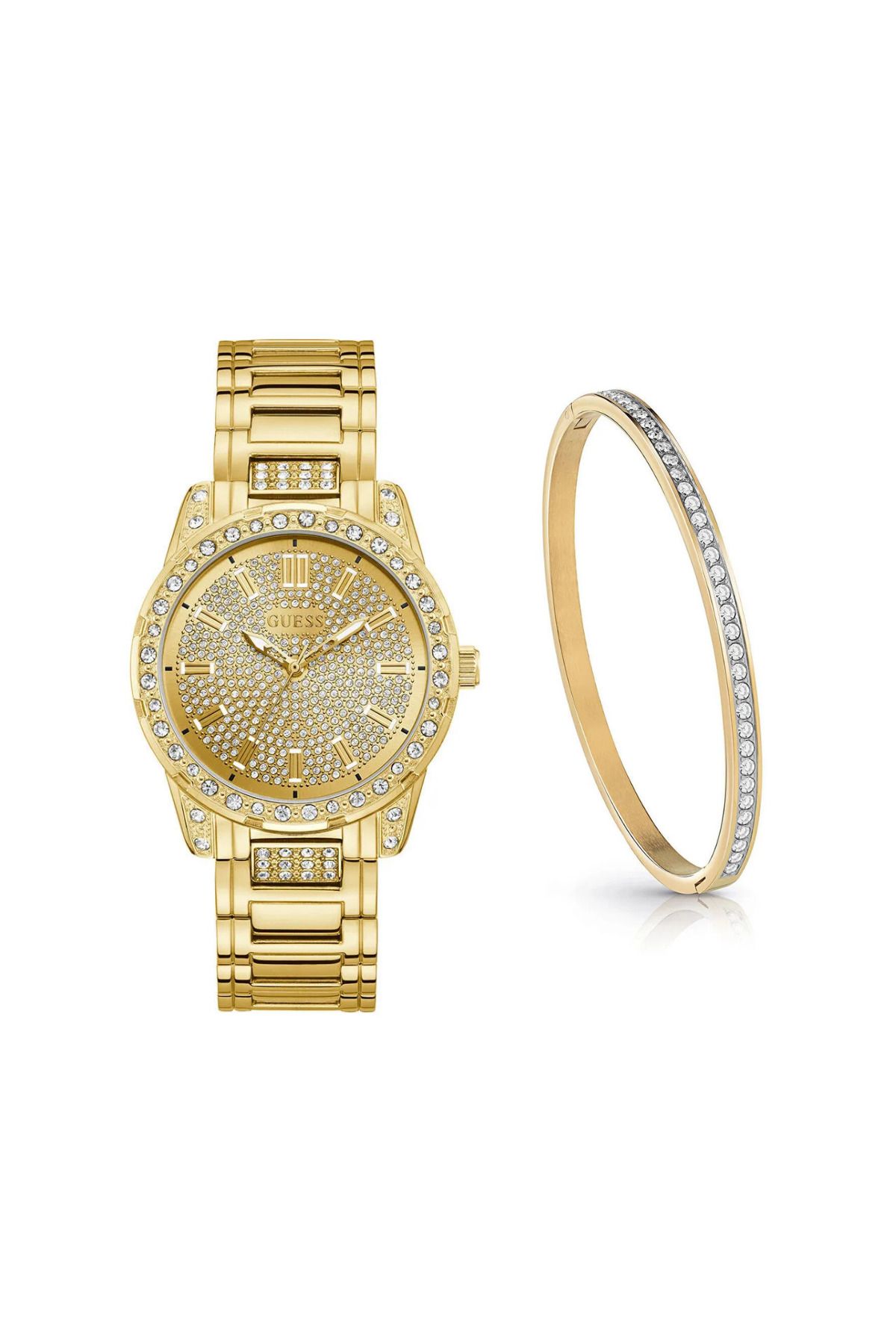 Guess GUU1337L2MT Kadın Kol Saati VE Jgujubb02248jwygstm Kadın Bileklik