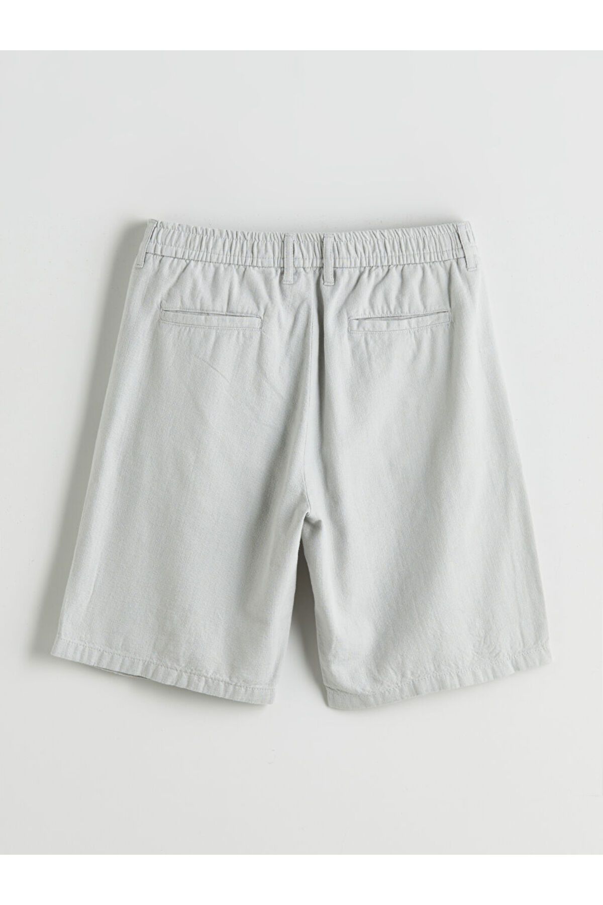 LC Waikiki-Μαύρο ανδρικό σορτς Standard Fit 6