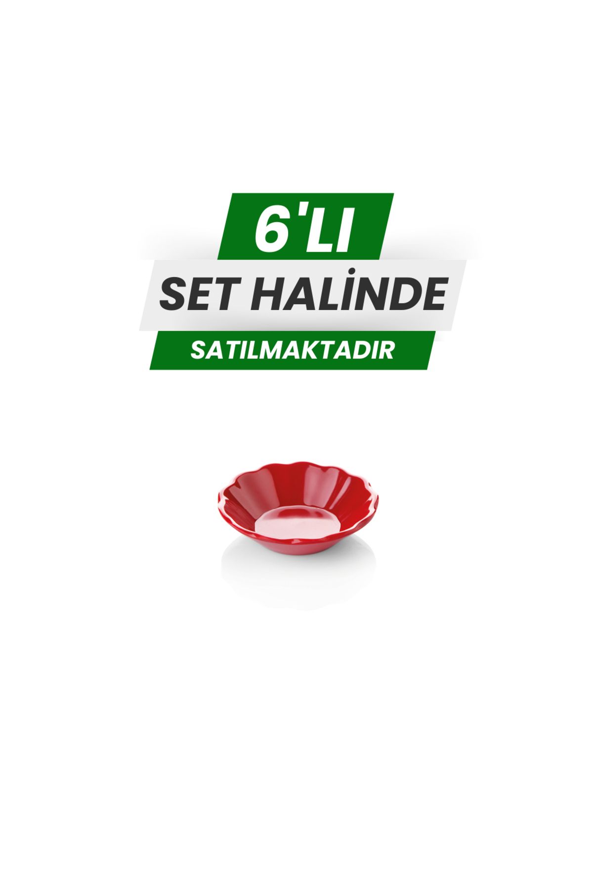 Alezy 651 Göreme Melamin Termostar Klasik Çay Tabağı 10 cm Kırmızı