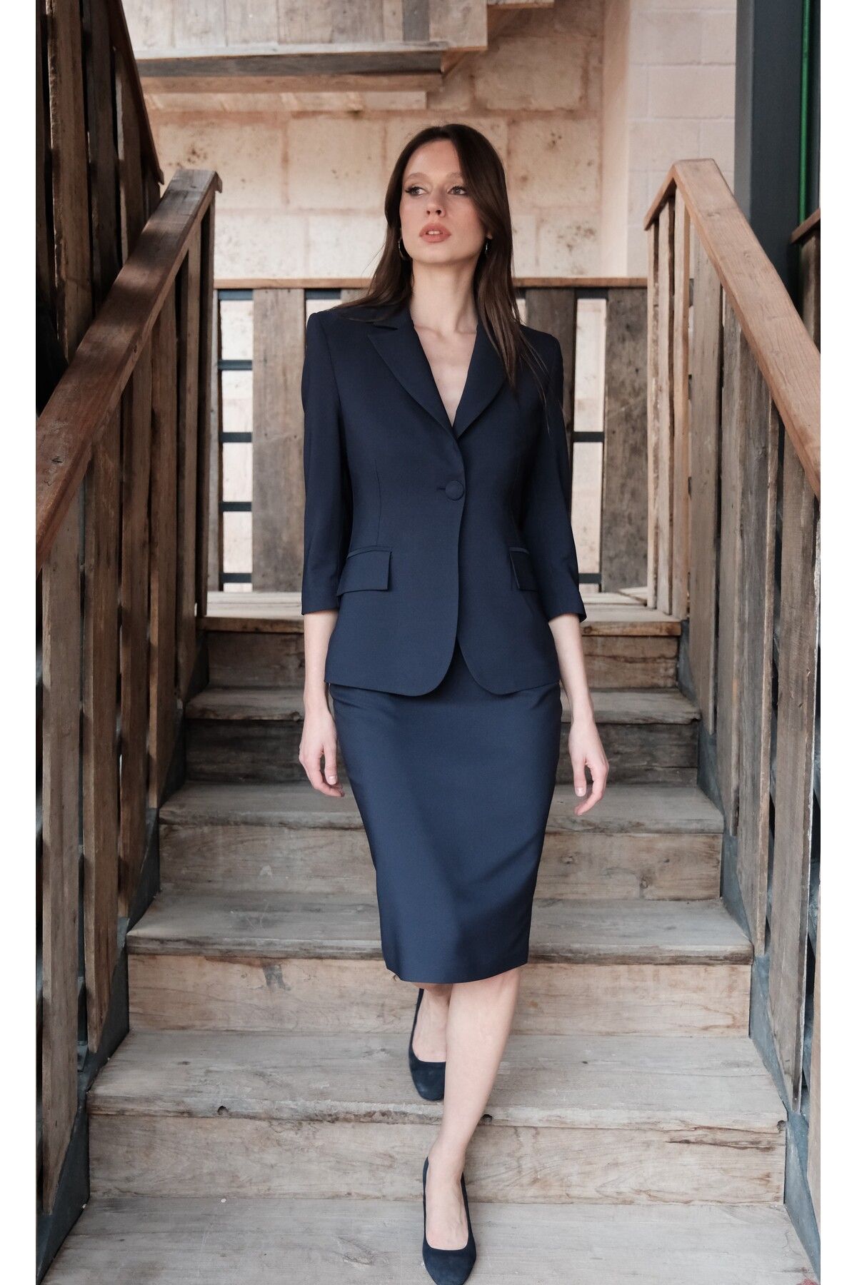 Esra Semiz LACİVERT BLAZER