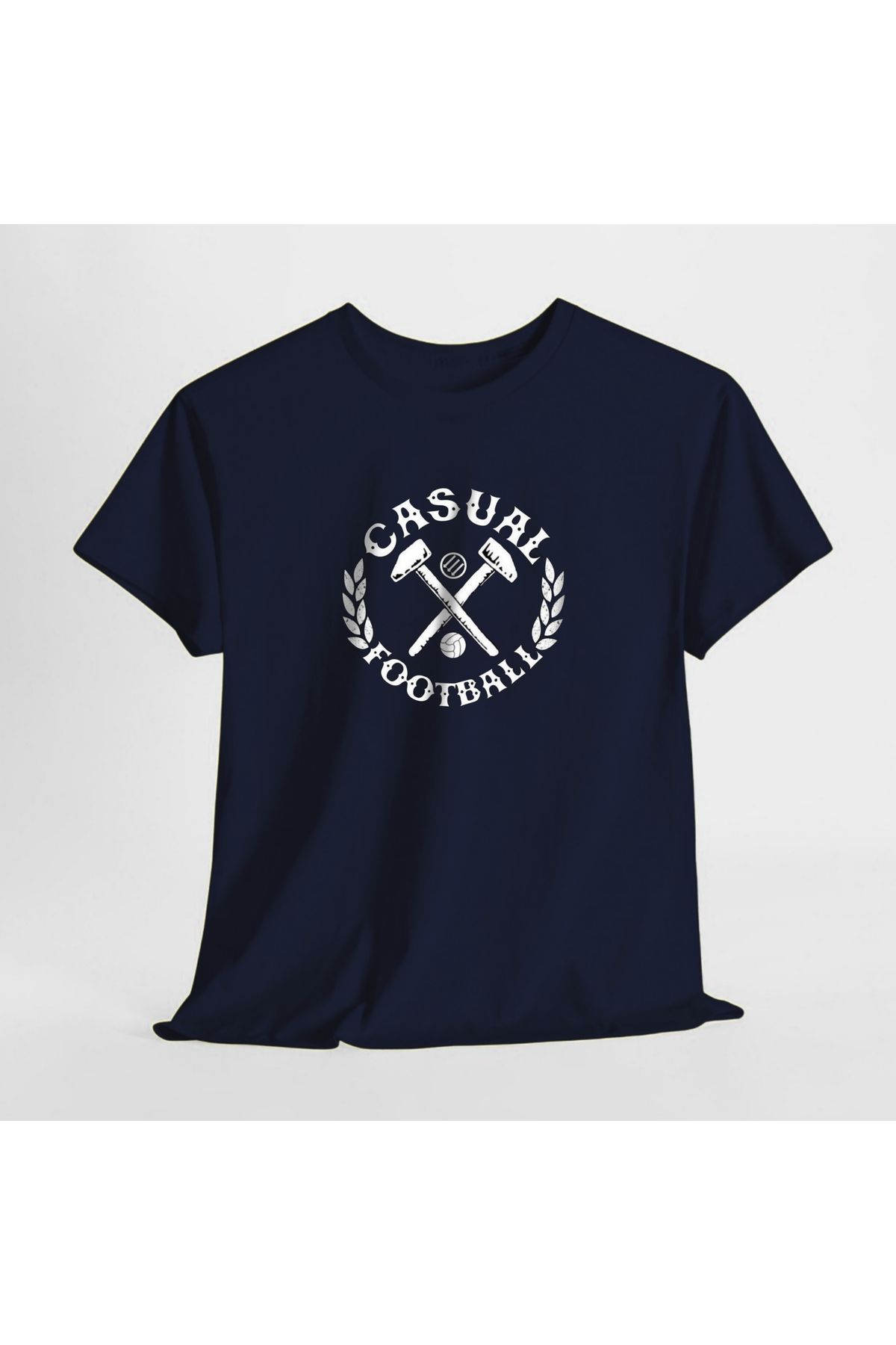 SARI CASUAL FOOTBALL ULTRAS TEMALI TSHIRT %100 PAMUK