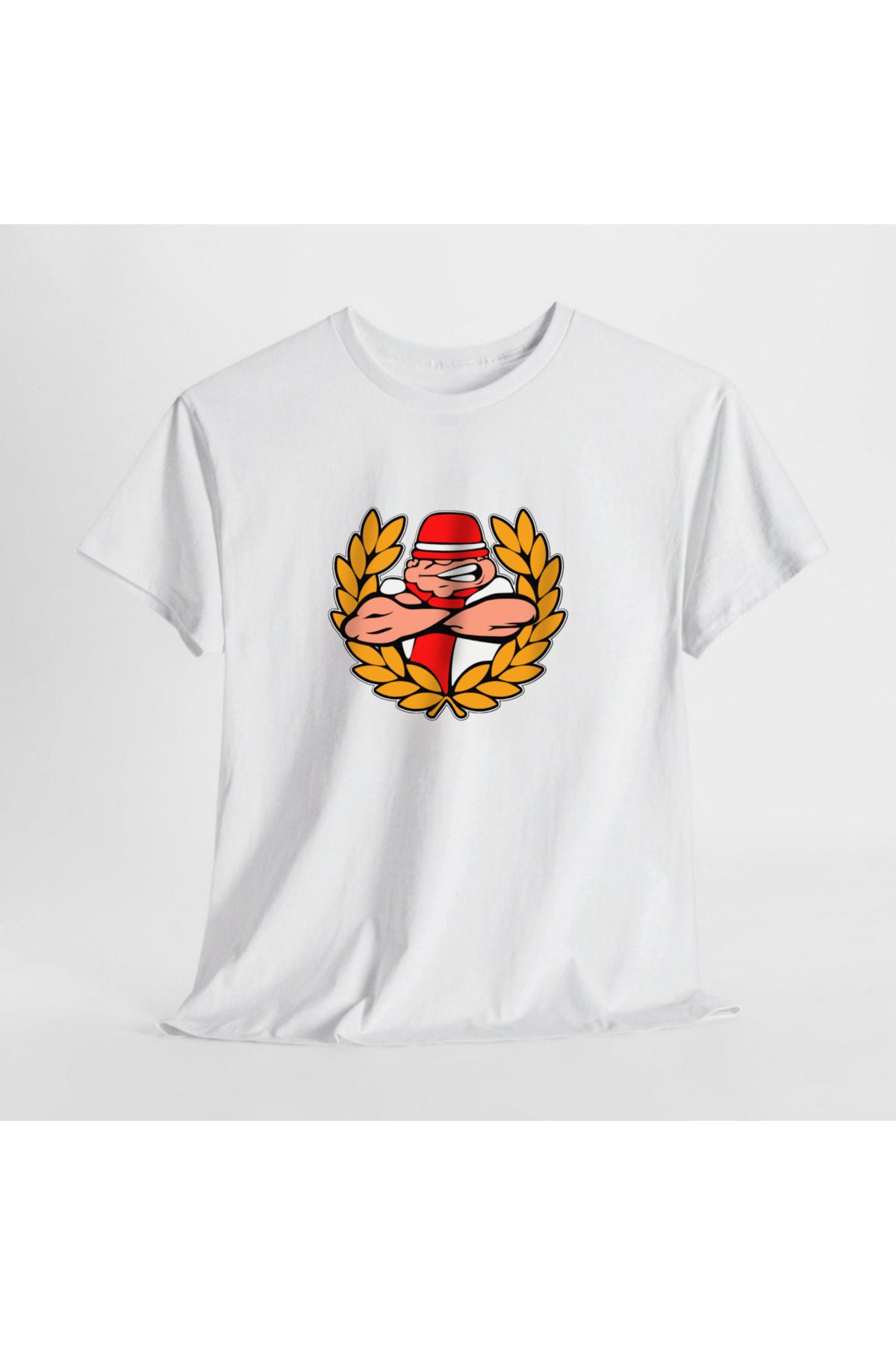 SARI ULTRAS TARAFTAR TEMALI TSHIRT %100 PAMUK