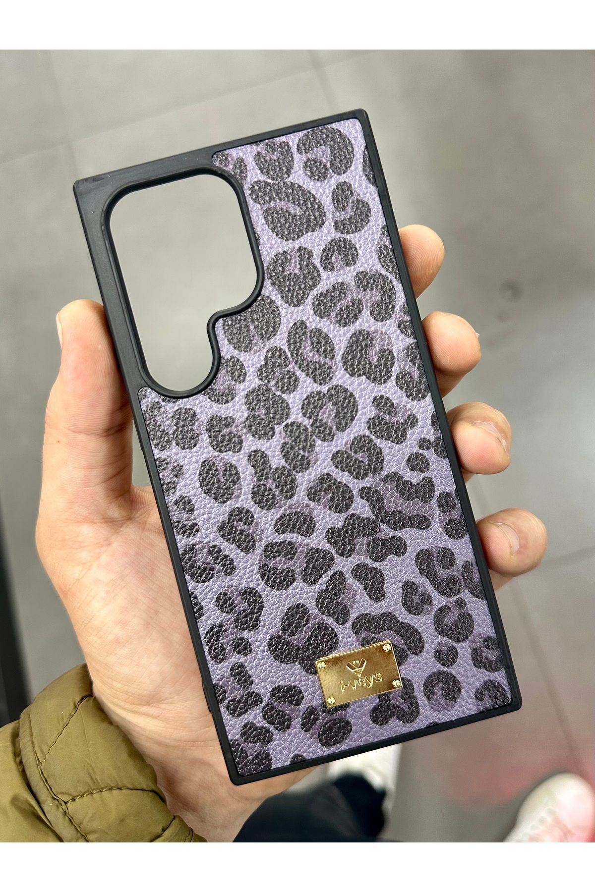 BURKİNA For Samsung S24 ULTRA Esnek Silikon Leopar Desenli Renkli Telefon Kılıfı