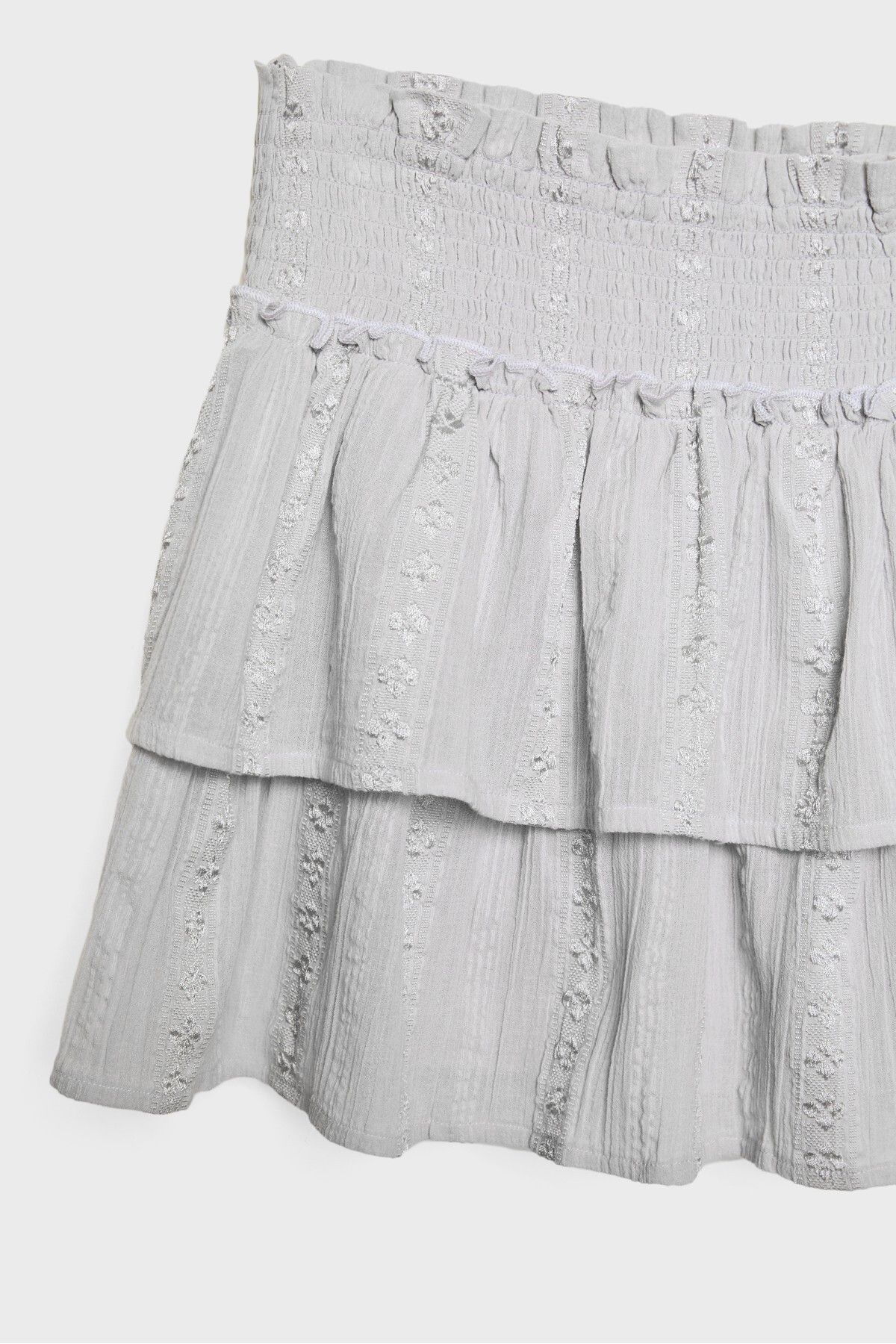 Stradivarius-Flowing skort with ruffles 8