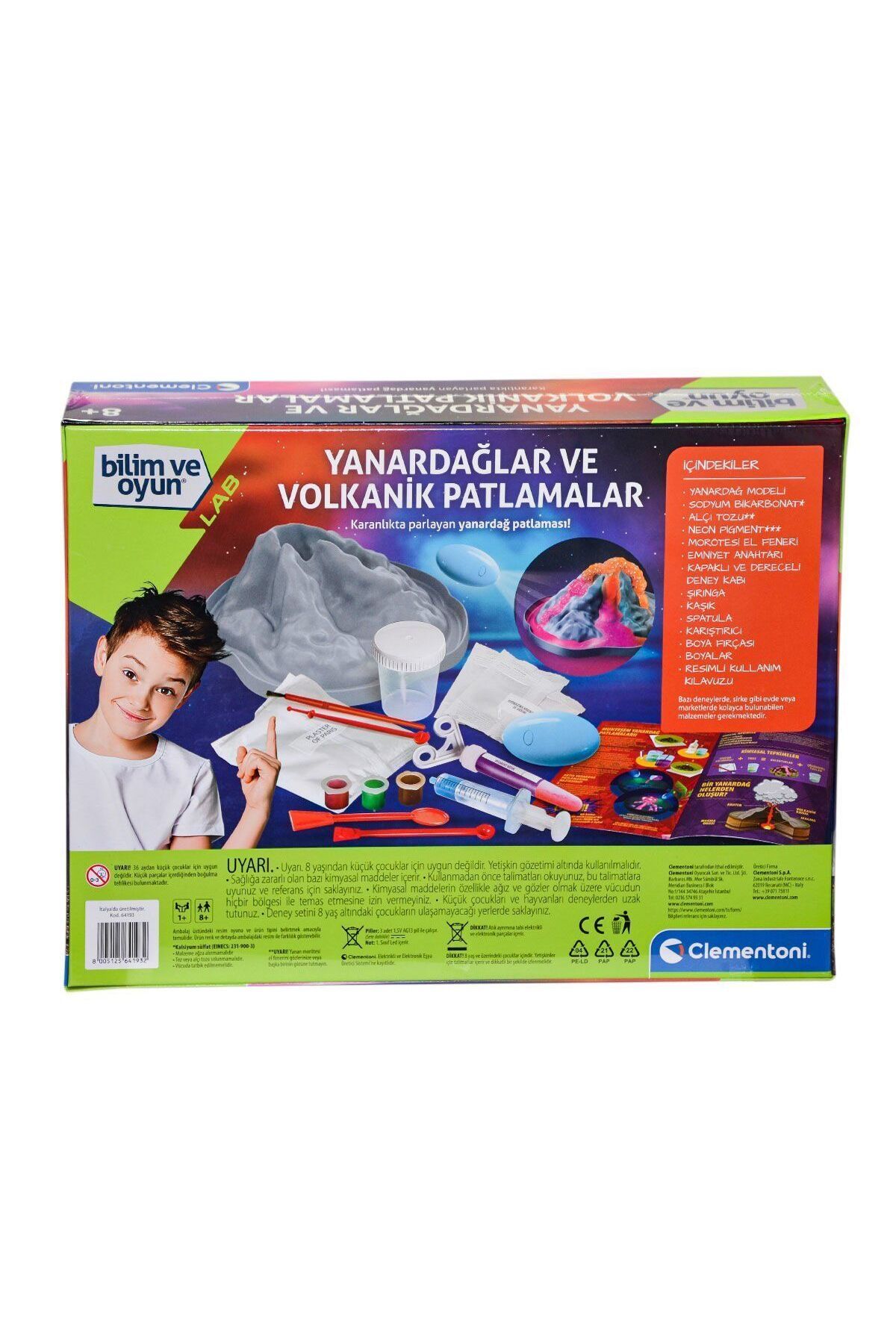 Aymir Ticaret 64193 Bilim ve Oyun - Yanardağlar ve Volkanik Patlamalar