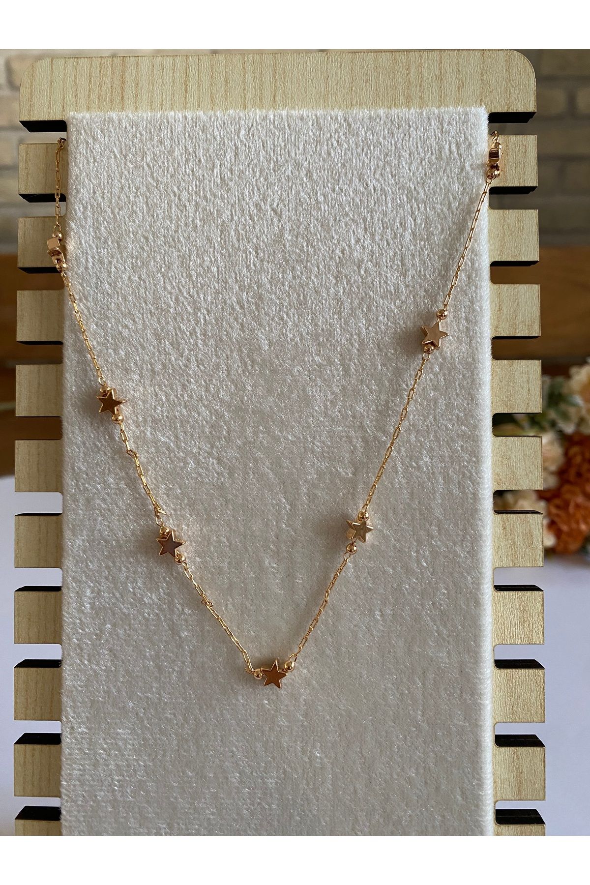 Lorinya Butik Yıldız Model Çelik Kolye