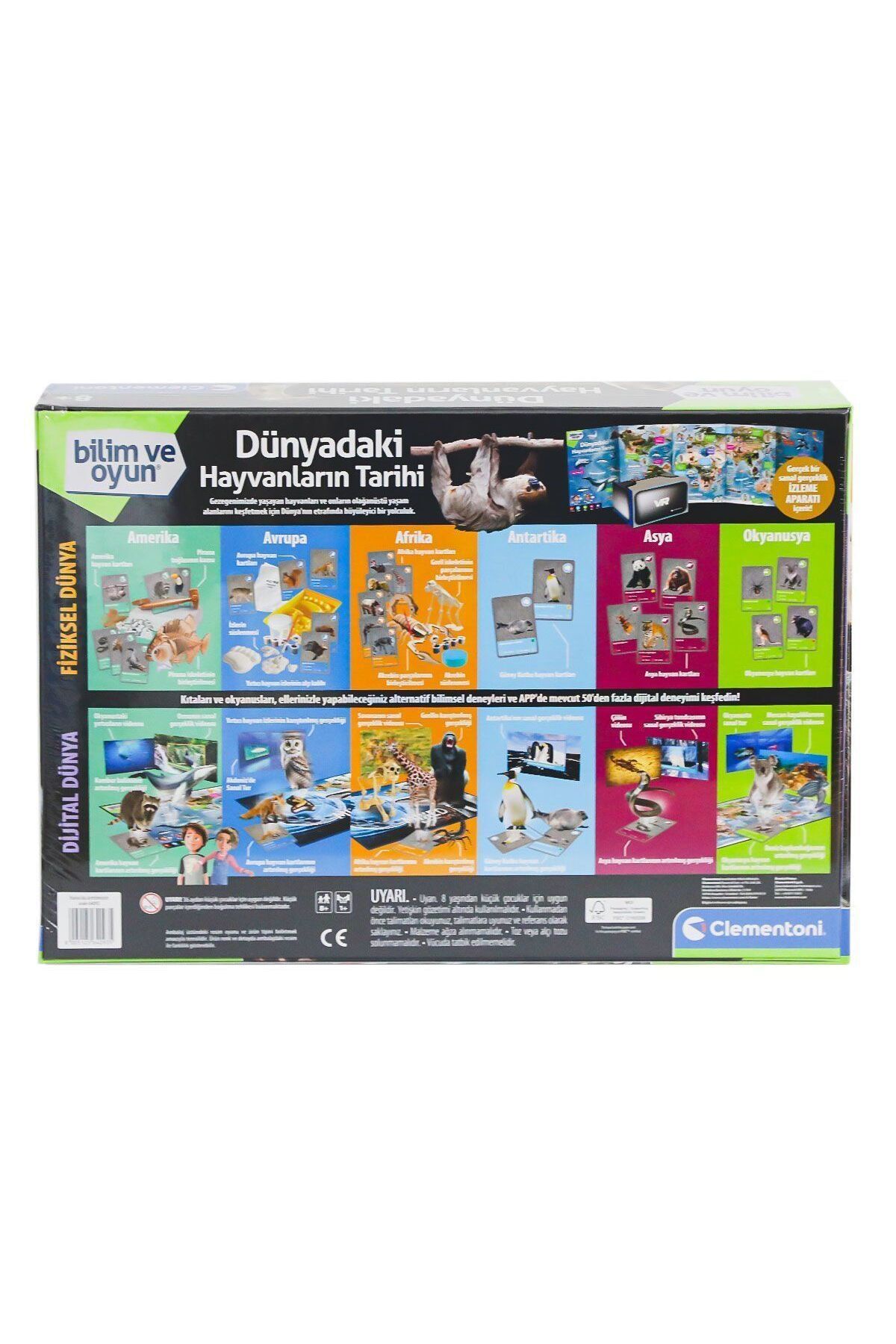 Aymir Ticaret 64093 Bilim ve Oyun - Dünyadaki Hayvanların Tarihi