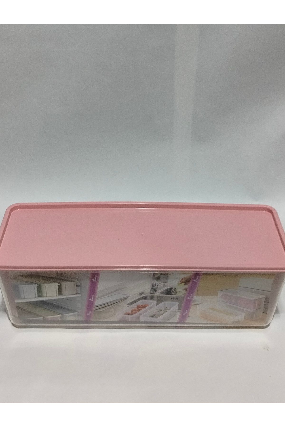 abnturk Kapaklı Plastik Saklama Kabı 30 cm