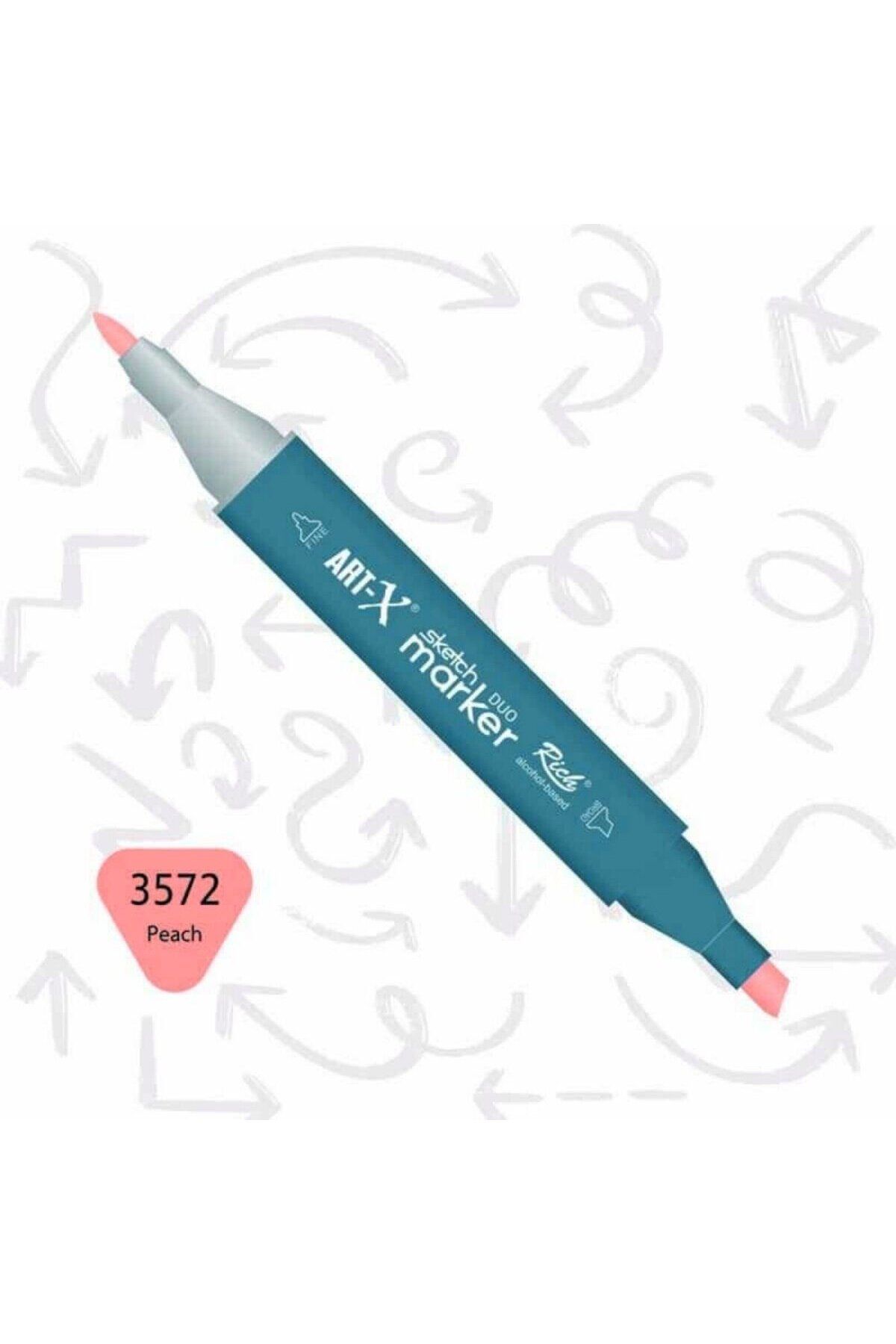 Art Tone ART-X Çift Uçlu Sketch Alkol Bazlı Marker Kalem 3572 Peach