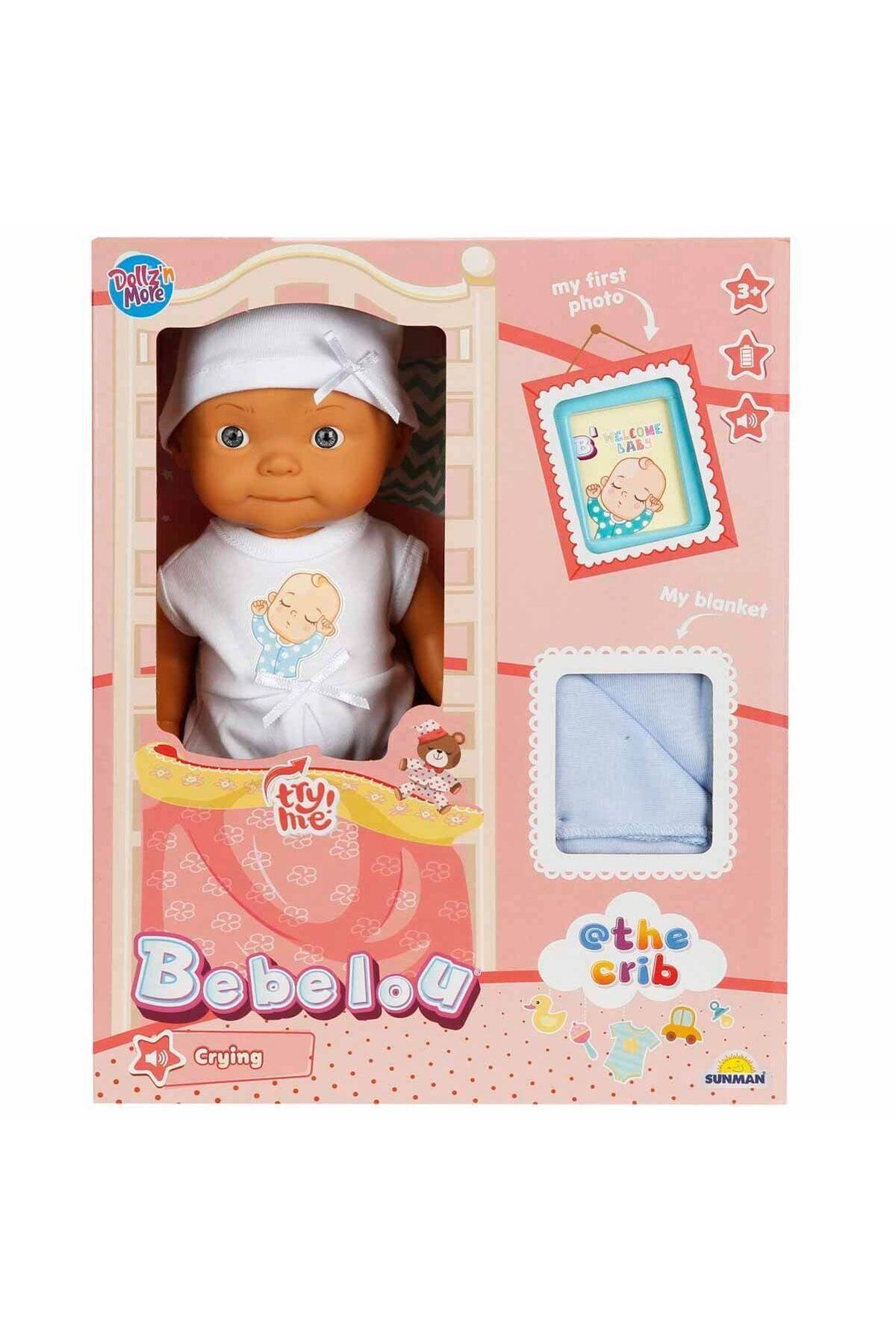 Aymir Ticaret 5683 Bebelou Sesli Hoş Geldin Bebeği 30 cm -Sunman