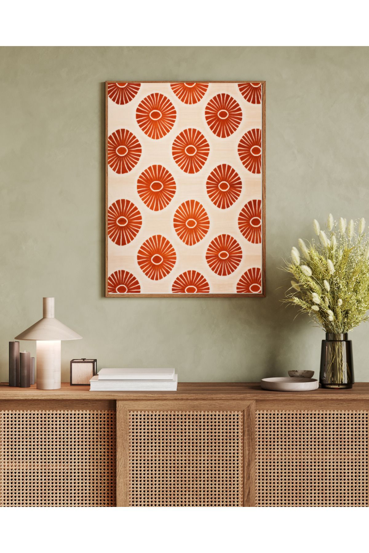 woodhomeworks tek parça salon ofis dekor tablo