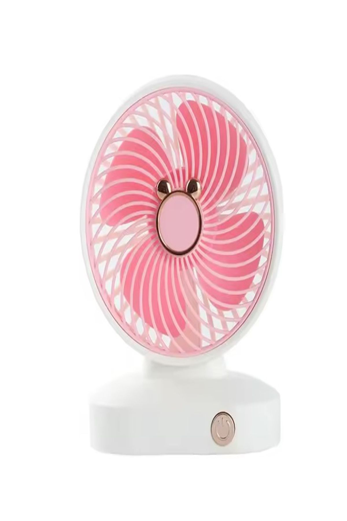 Tor Store Usb Şarjlı Masa Üstü Mini Fan Vantilatör 2 Kademeli Şarj Edilebilir Taşınabilir Portatif Güçlü Fan