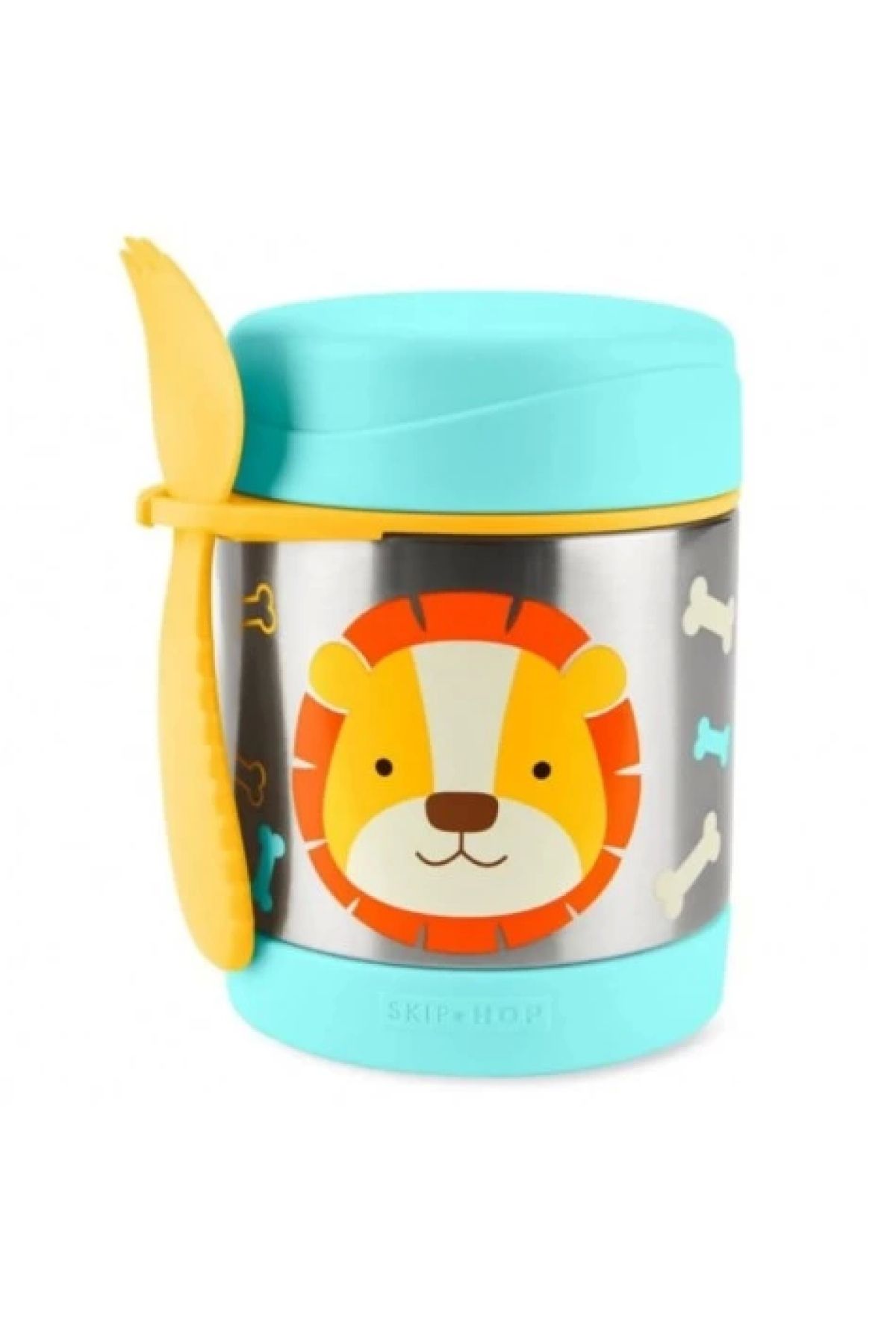 Skip Hop Zoo Paslanmaz Çelik Termos 325 ml Aslan