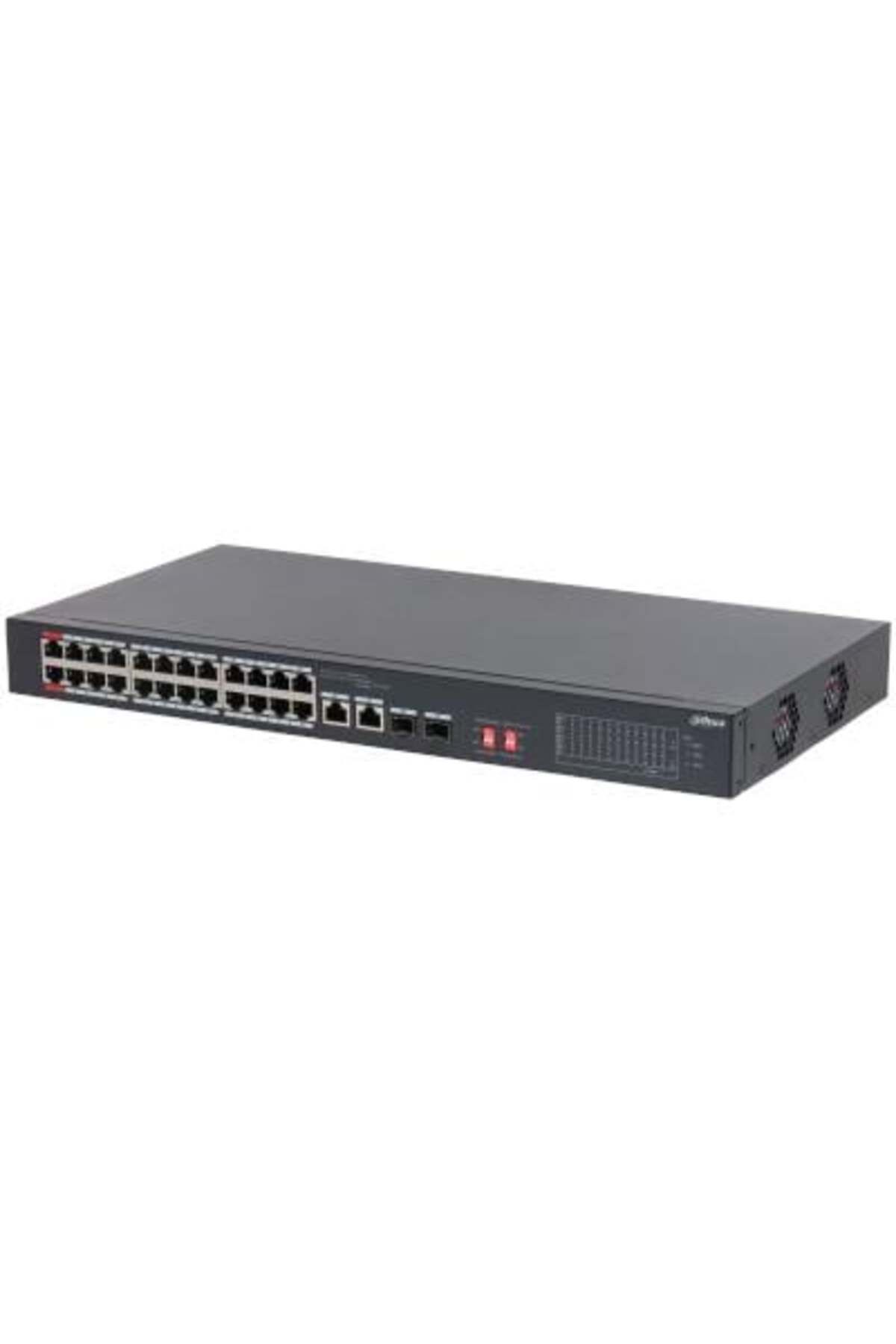 DAHUA S3226-24ET-240 24 PORT 24XFE-2XGE-2X1GE/SFP 240W POE SWİTCH