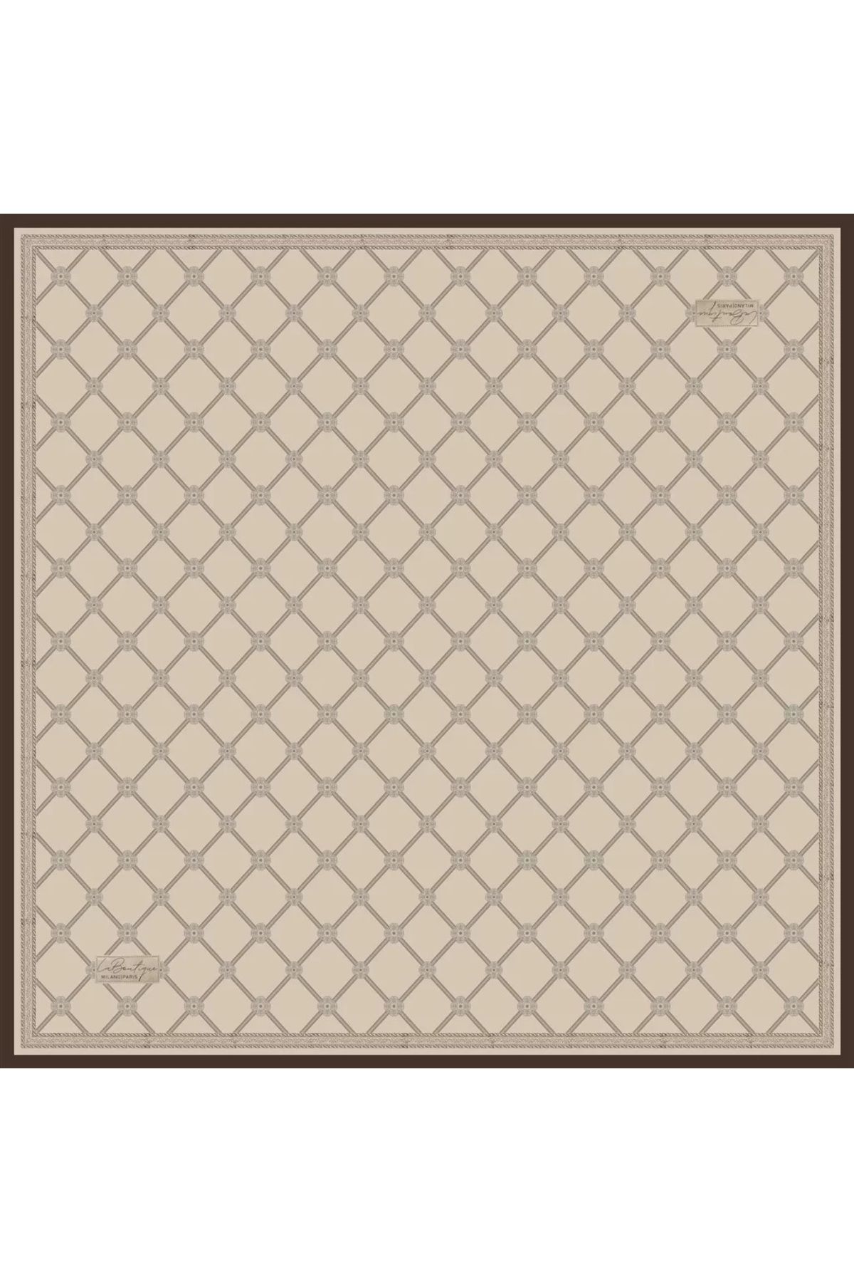 LA BOUTIQUE 04 La Boutique Classical Twill İpek Eşarp 1854