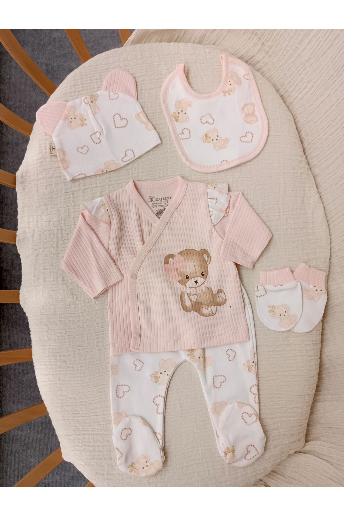Babystasarım Dora 5'li Hastane Çıkışı Seti