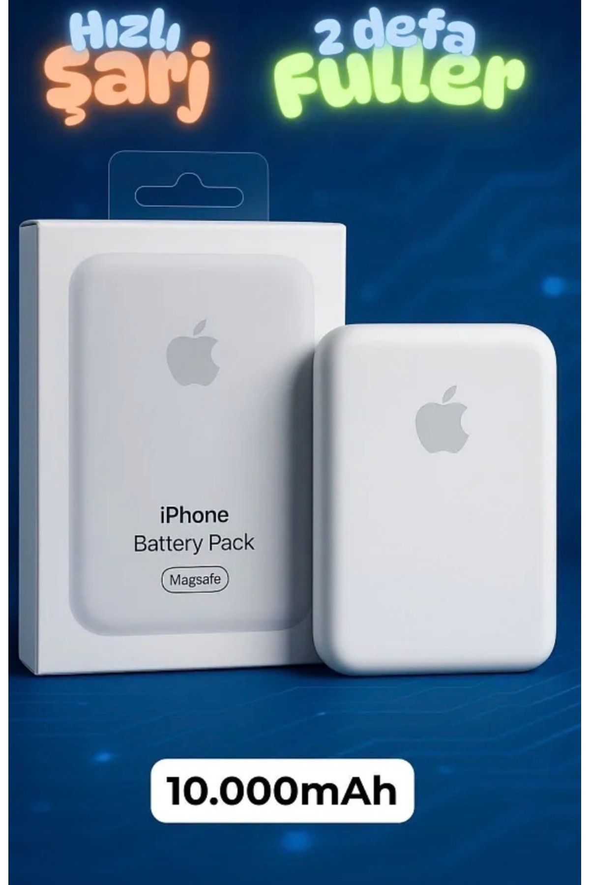 ERDEMAKSESUAR İPhone uyumlu 10000 mAH Magsafe battery pack