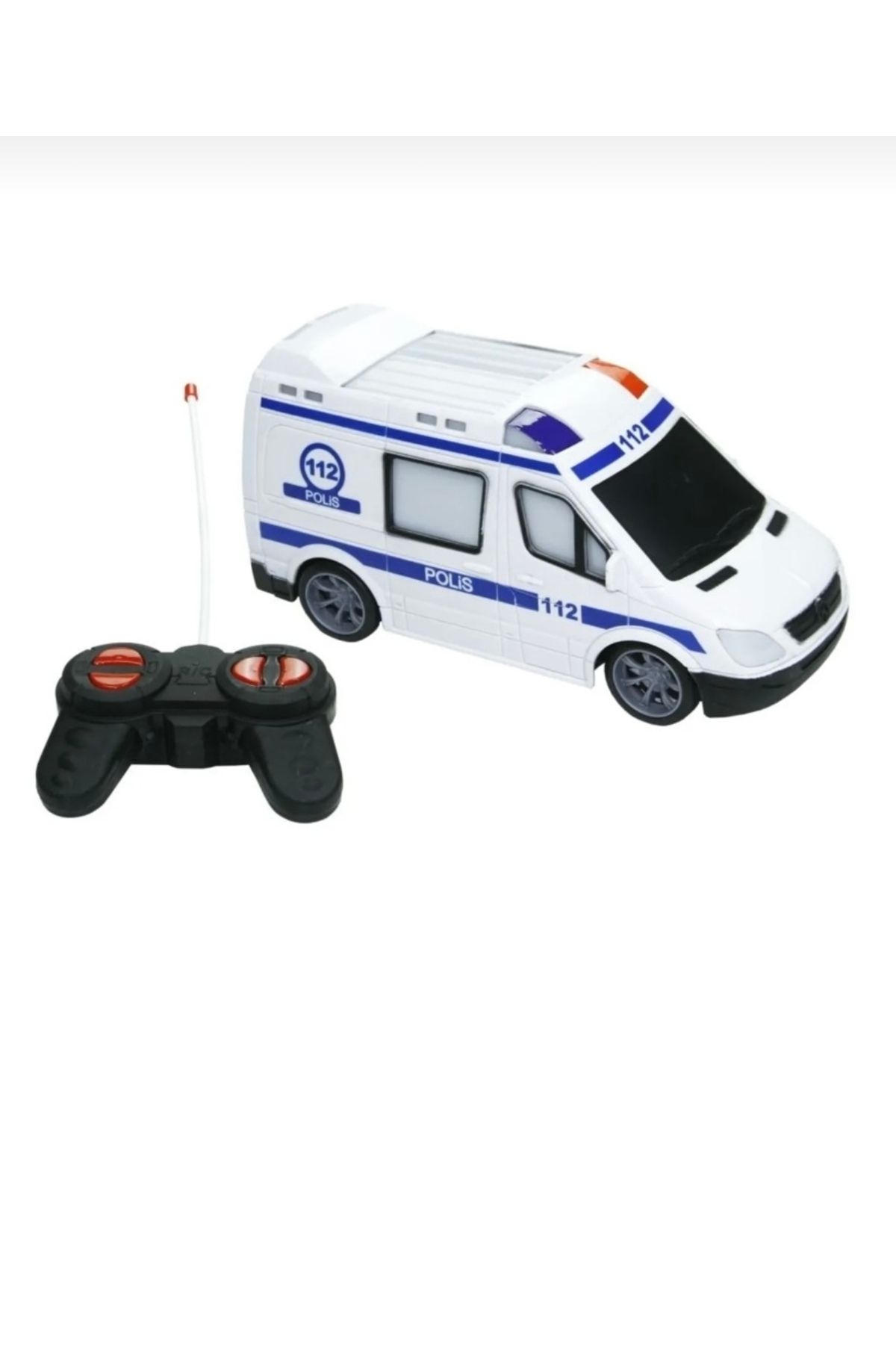 abnturk 28 Cm Uzaktan Kumandalı Transit Işıklı Ful Fonksiyon Ambulans