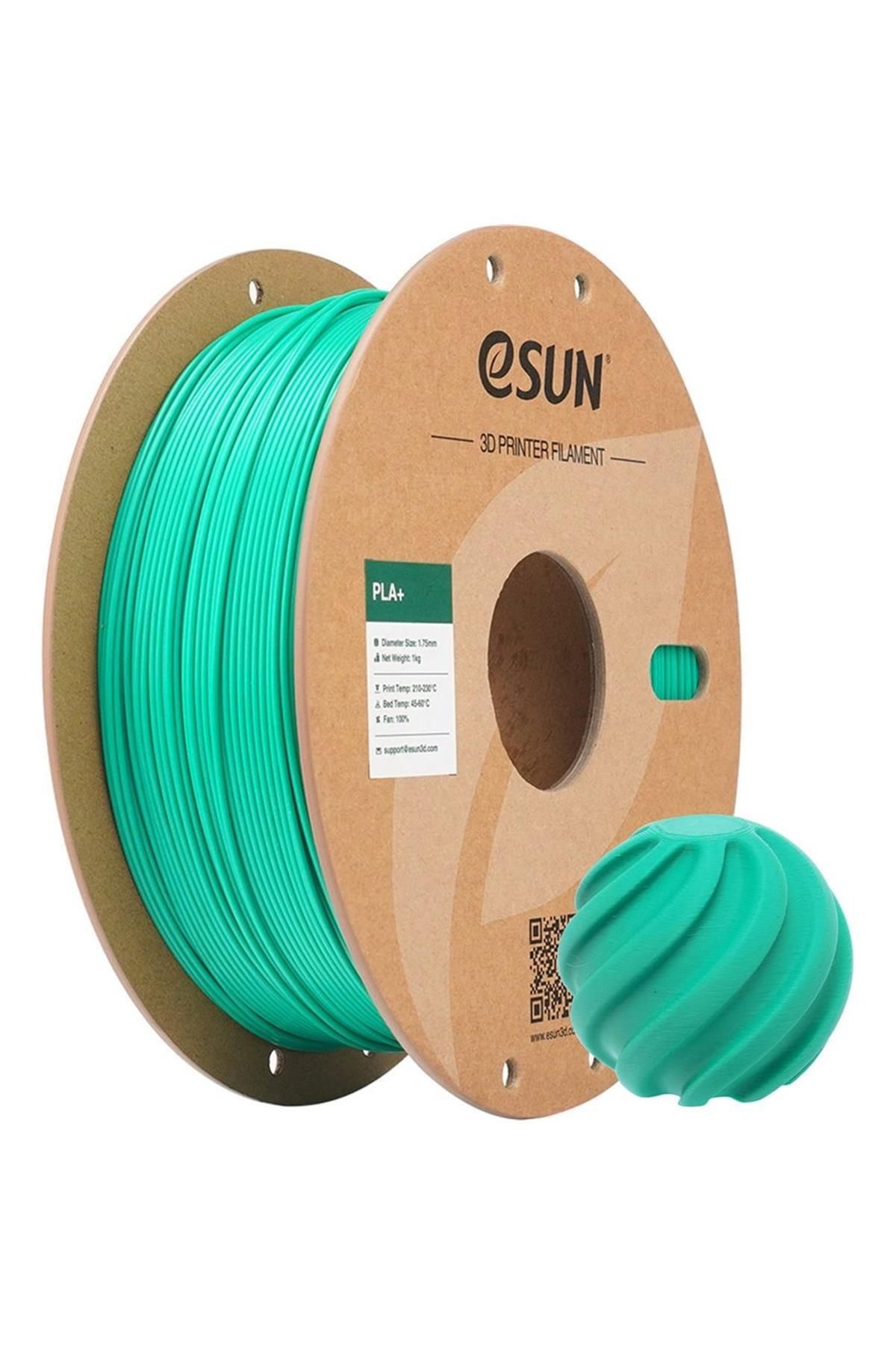 eSun Urhanshop Esun Pla+ Yeşim Yeşili 1.75mm Uyumlu 1Kg Filament