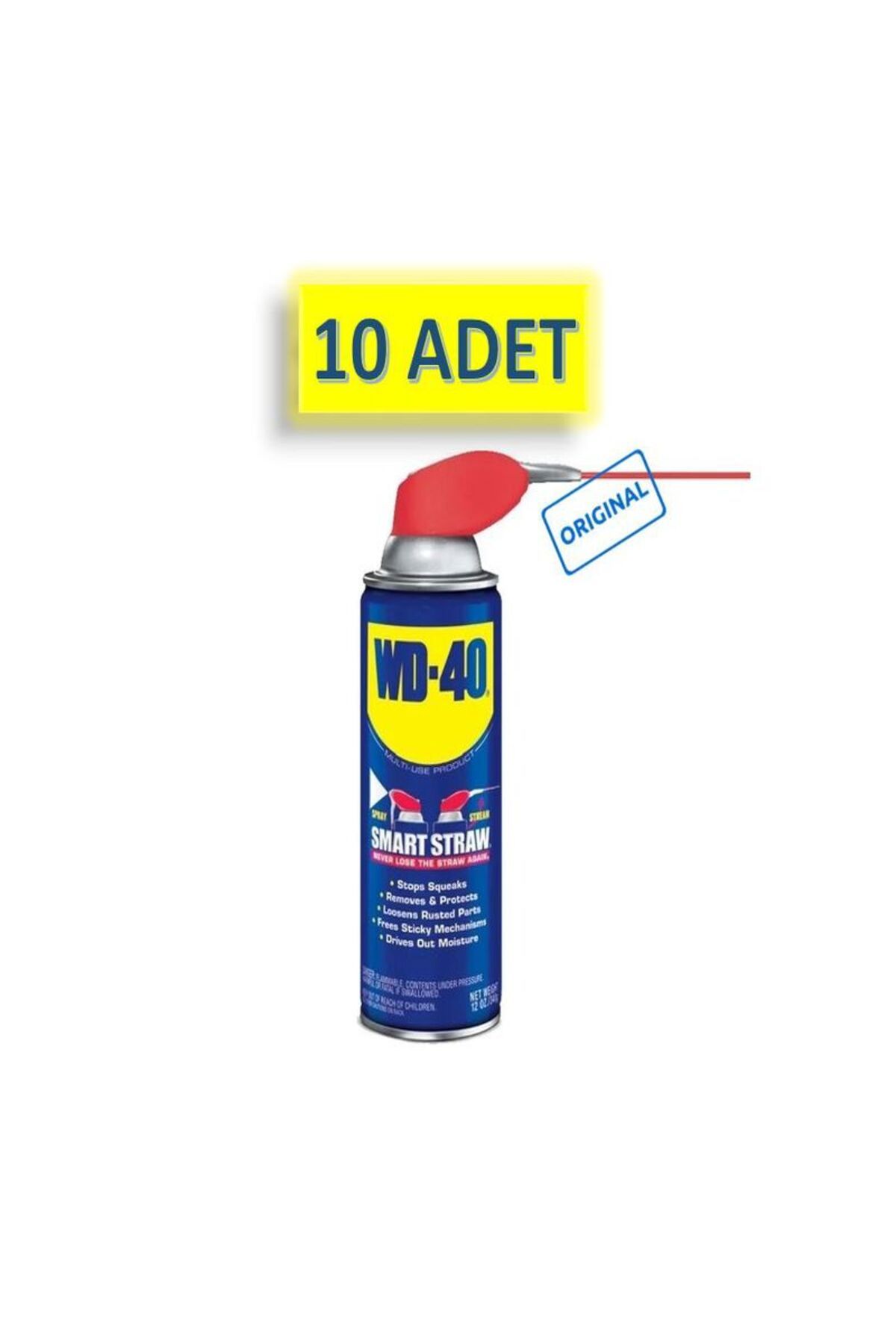 WD-40 SMART STRAW 350 ML 10 ADET