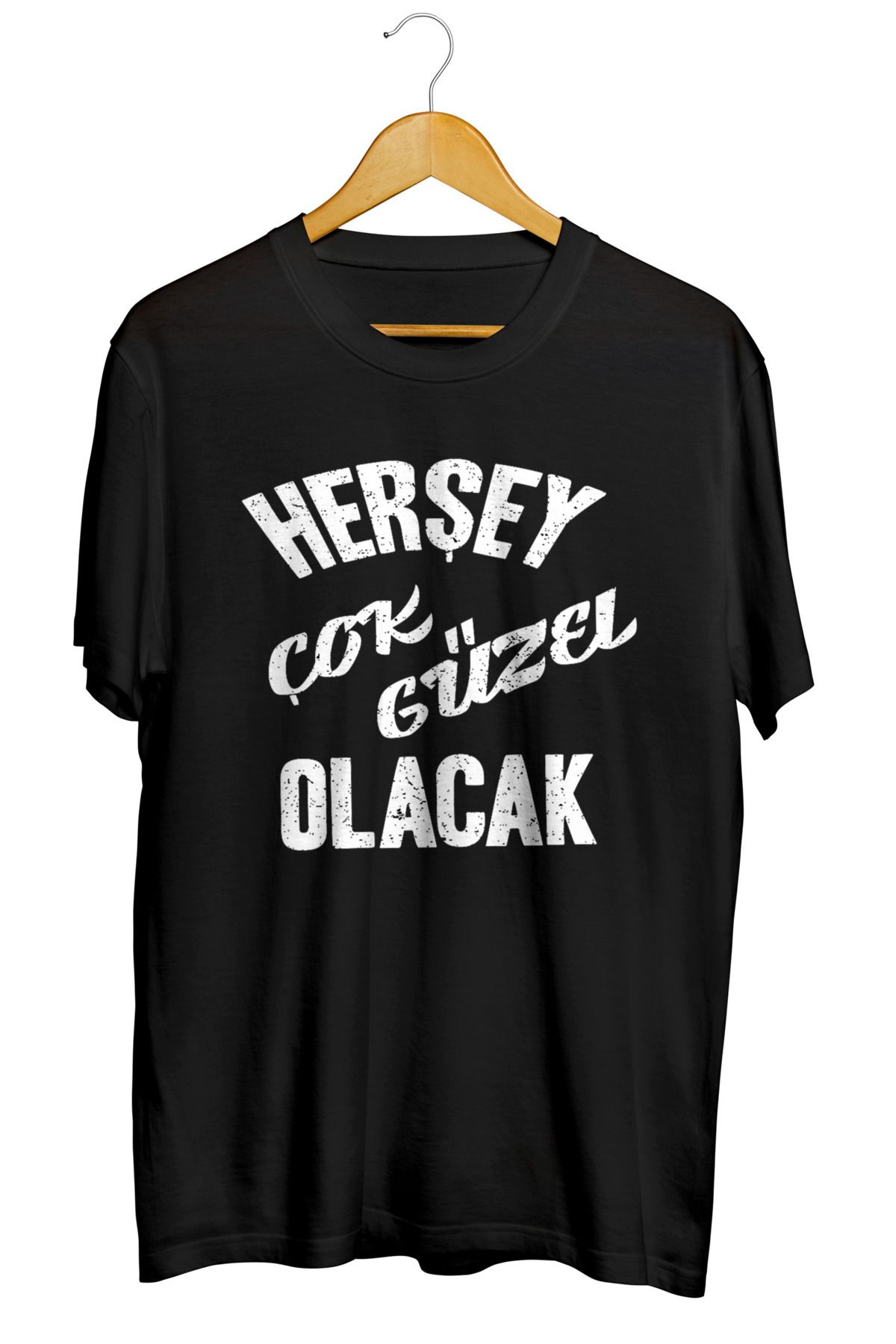 mibas Her Şey Çok Güzel Olacak Baskılı Kaliteli Tişört