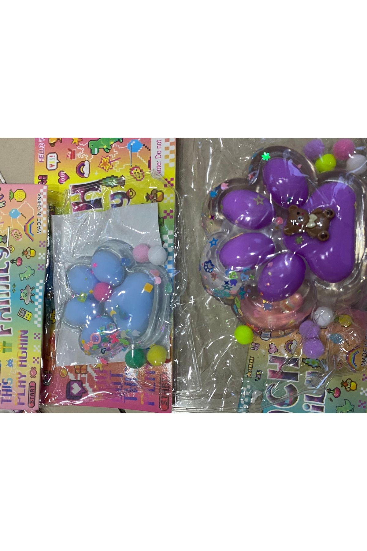 liss çarşı-Cat Paw Tan Squishy – Soft, Sweet and Squeezable Squishy Set of 2 in Large and Small Sizes 8