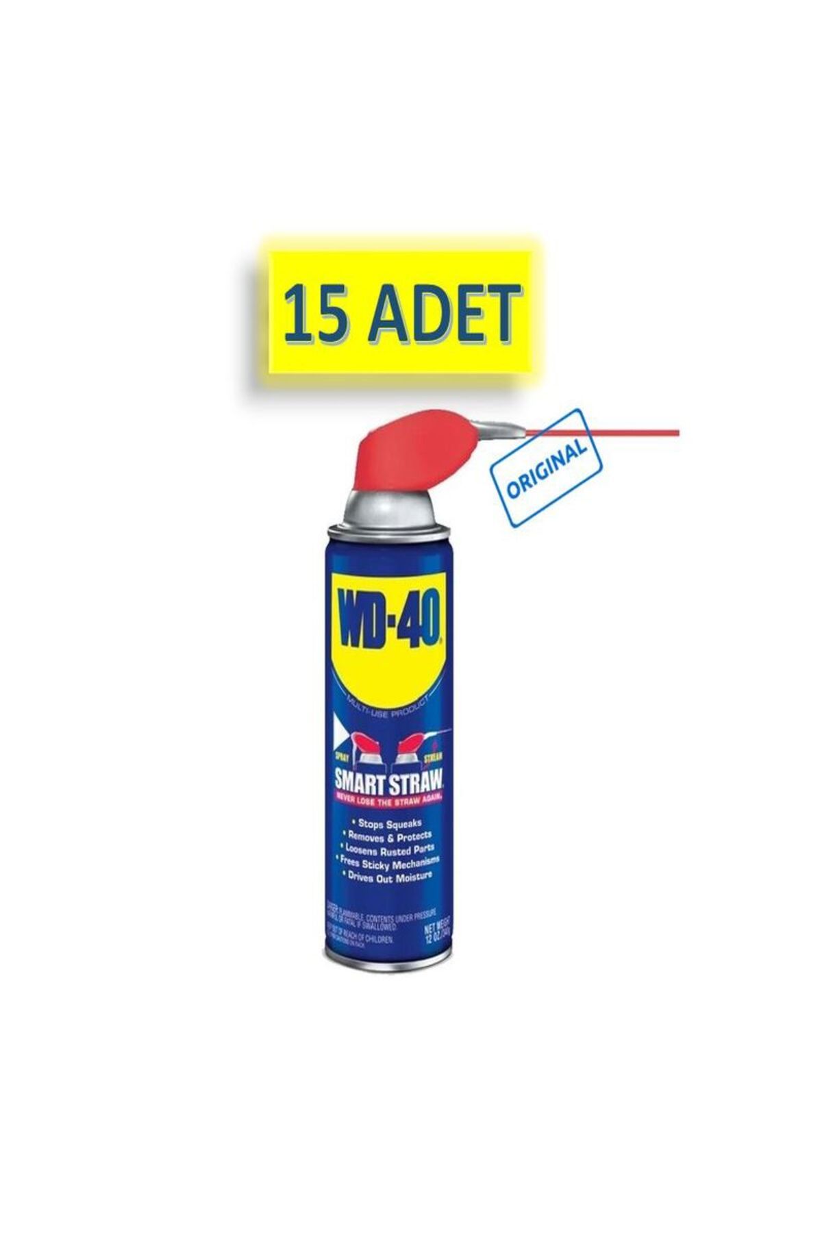 WD-40 SMART STRAW 350 ML 15 ADET