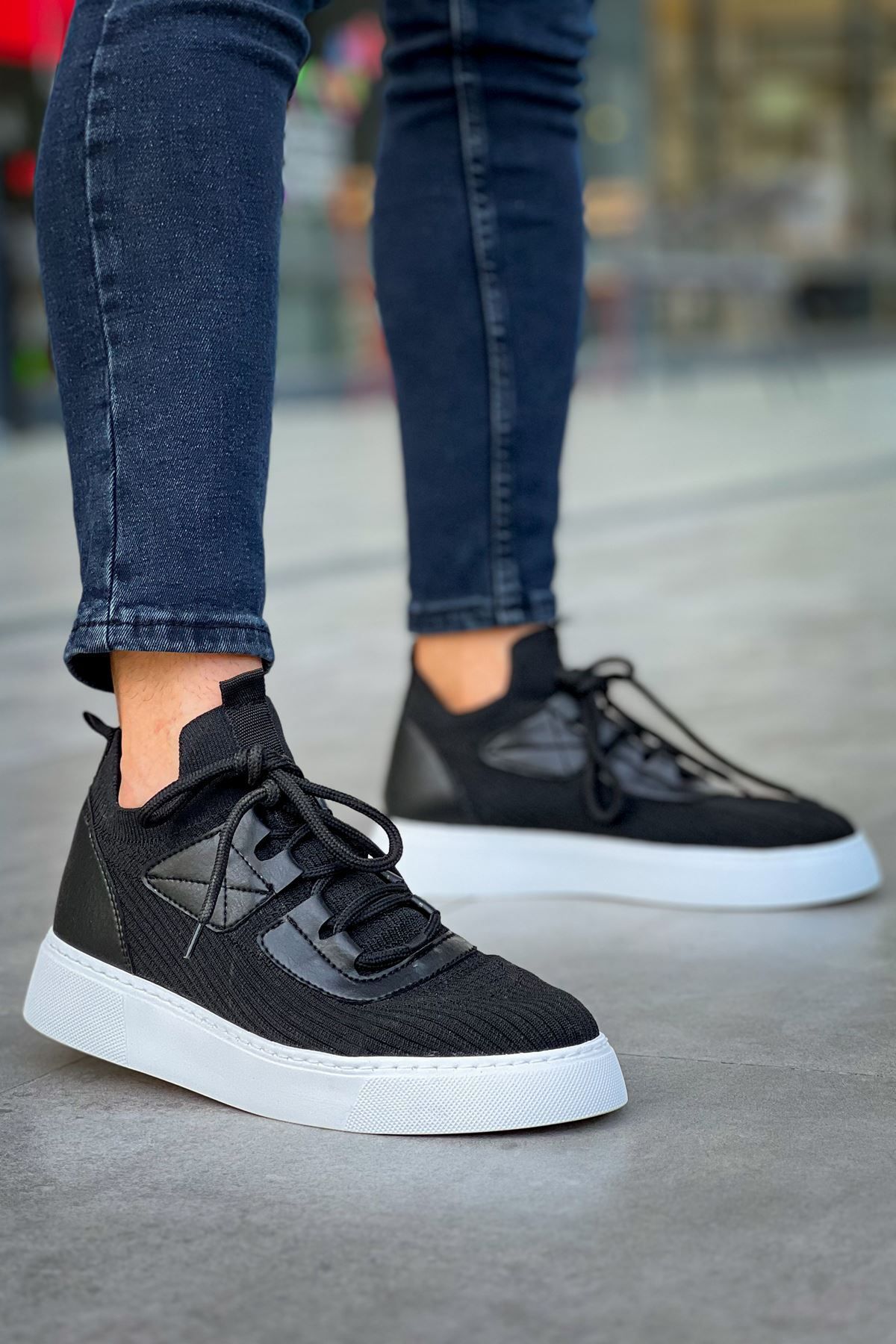 devrialemshoes CH2425 TBT Erkek Ayakkabı SIYAH