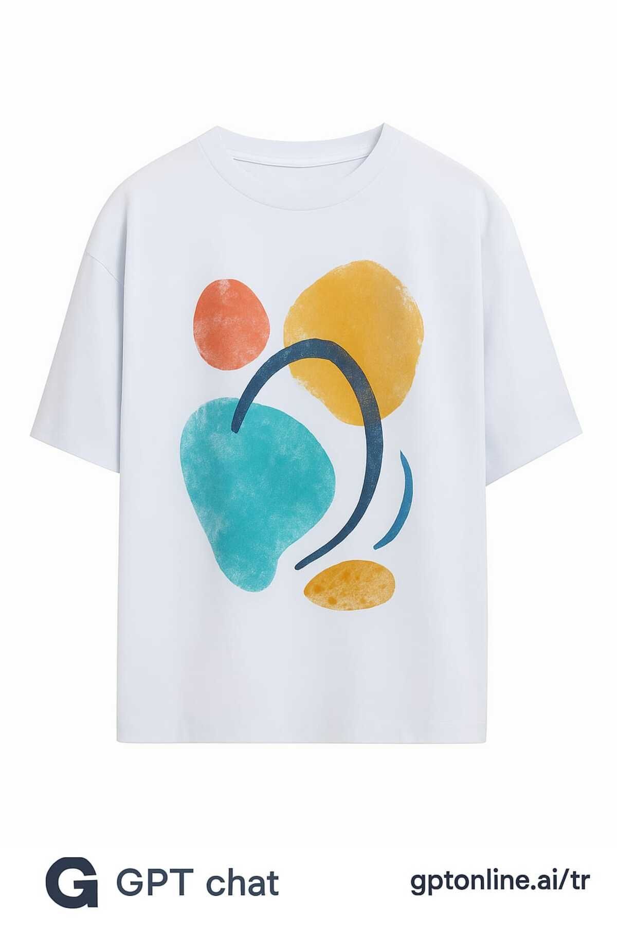 MAGORS GraffTee Unisex %100 Organik Pamuk Relaxed Fit Yuvarlak Yakalı Karakter Baskılı T-shirt