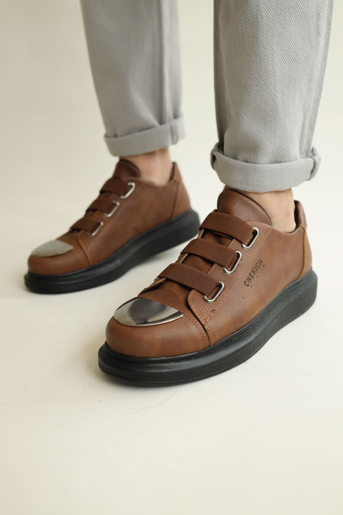 devrialemshoes CH251 CST Mirror Erkek Ayakkabı TABA