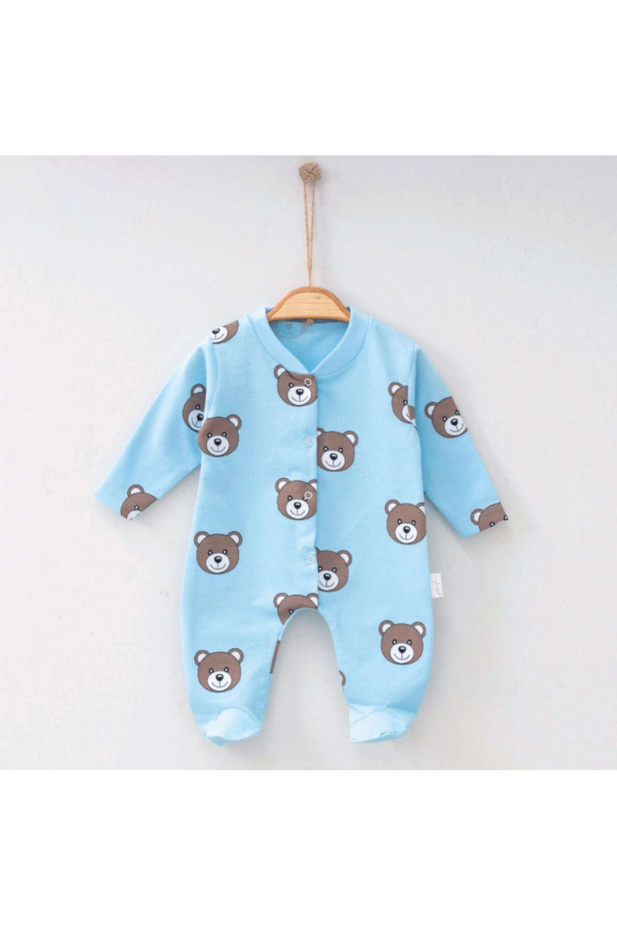 Baby Wings Nayinom Ayıcık Baskılı Tulum