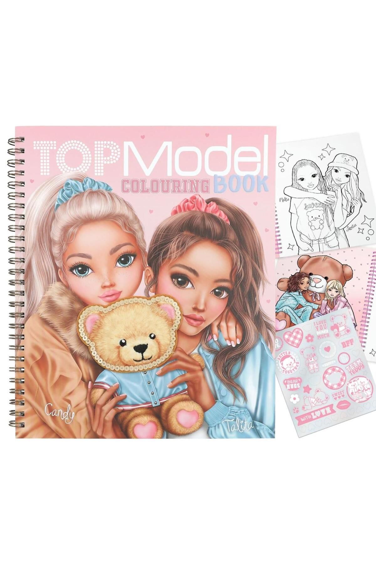 Top Model Team Teddy Boyama Kitabı