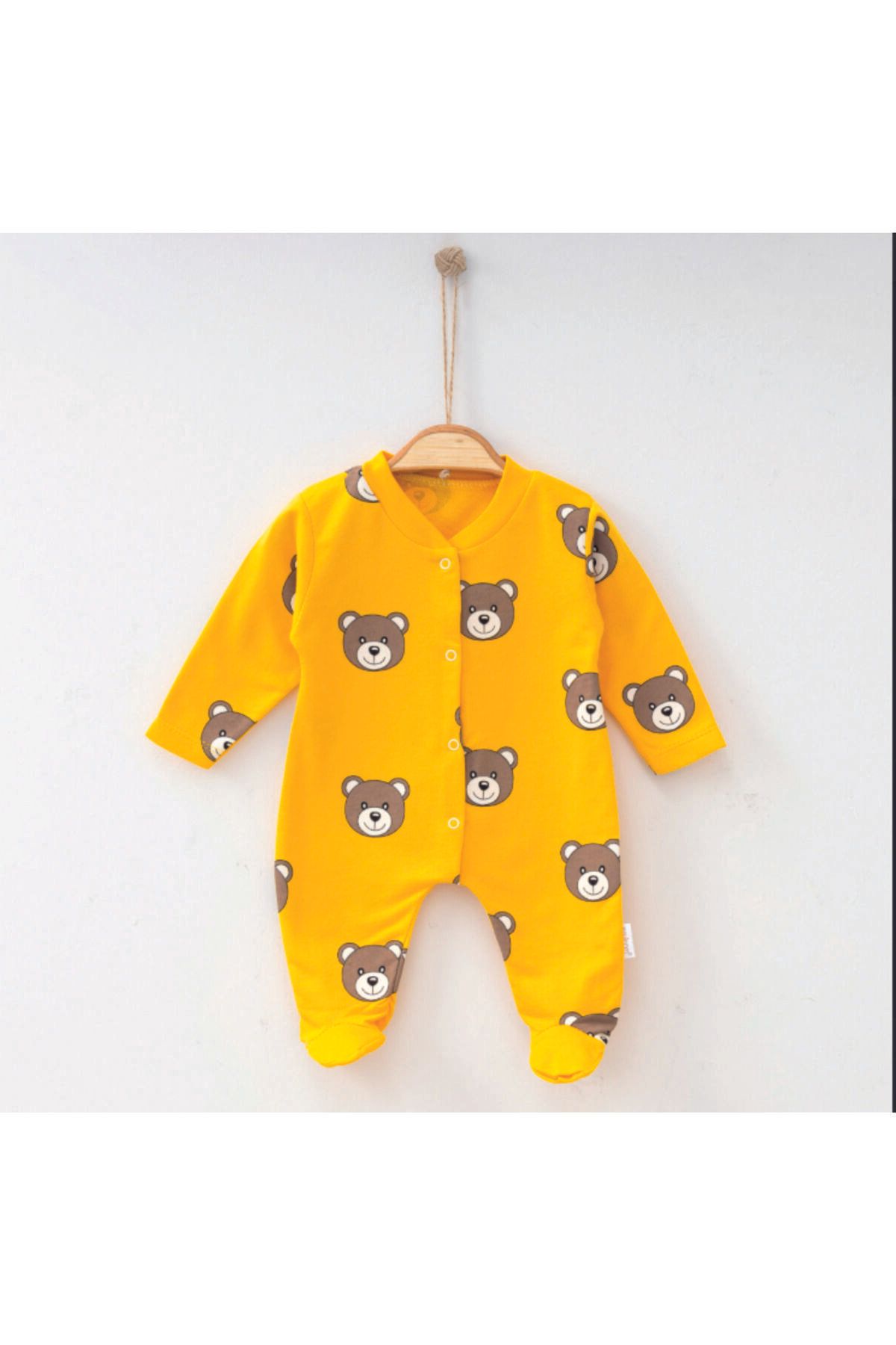 Baby Wings Nayinom Ayıcık Baskılı Tulum
