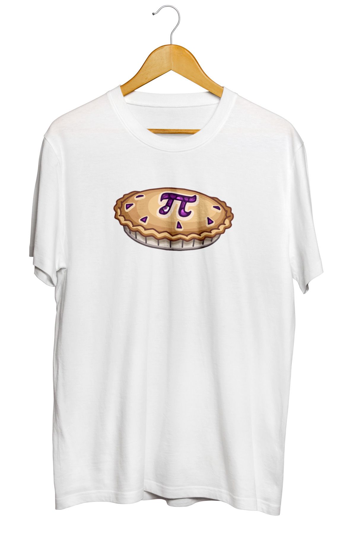 mibas Matematik Bilimi Pi Sayısı Pie Sembol Baskılı Kaliteli Tişört