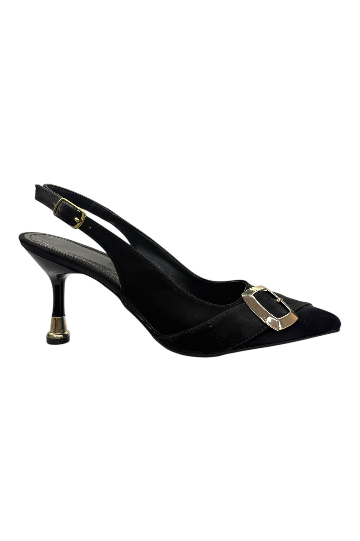 Shoes Altın Tokalı Stiletto